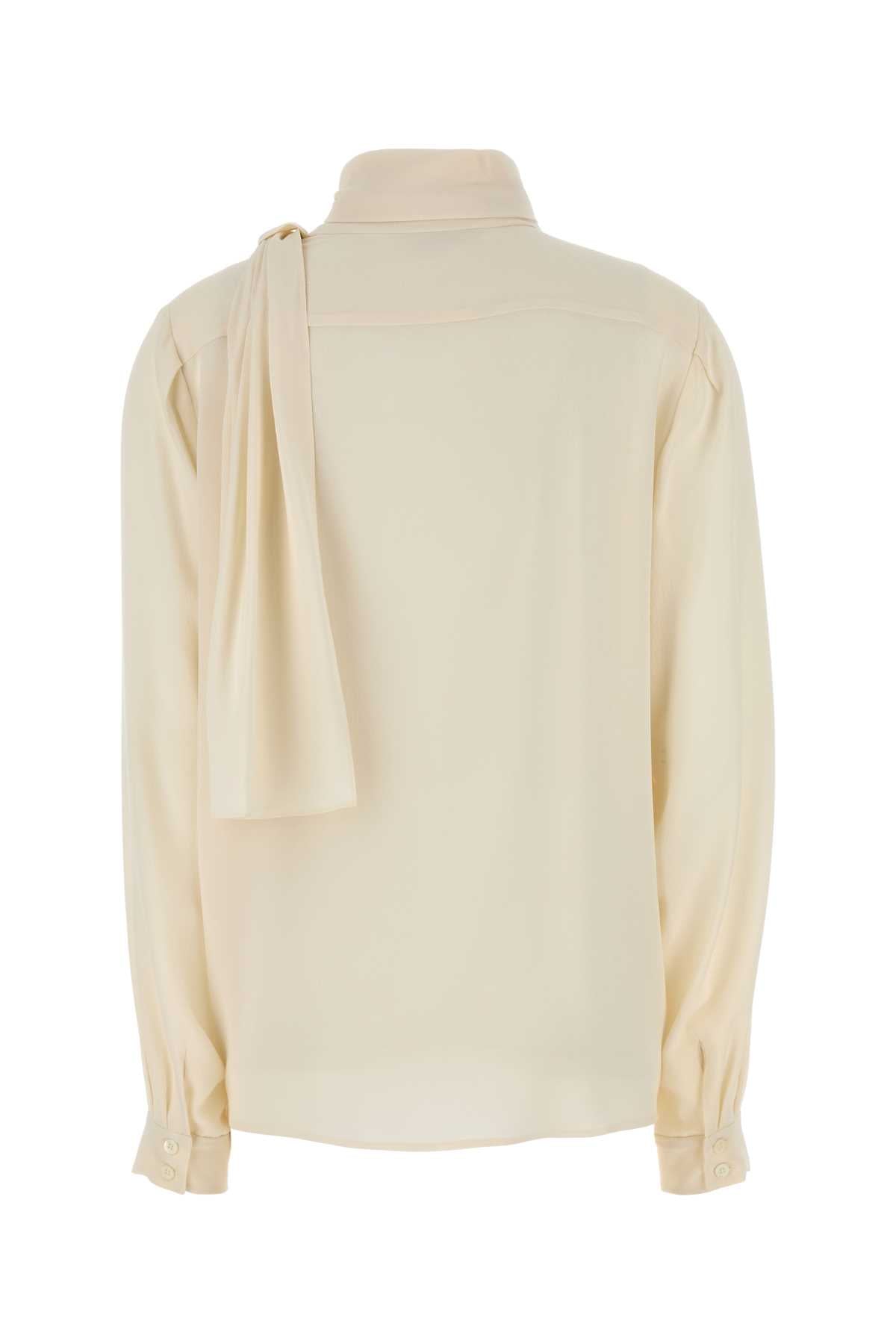 PRADA Silk Button-Up Shirt for Women - Perfect for Spring 2025