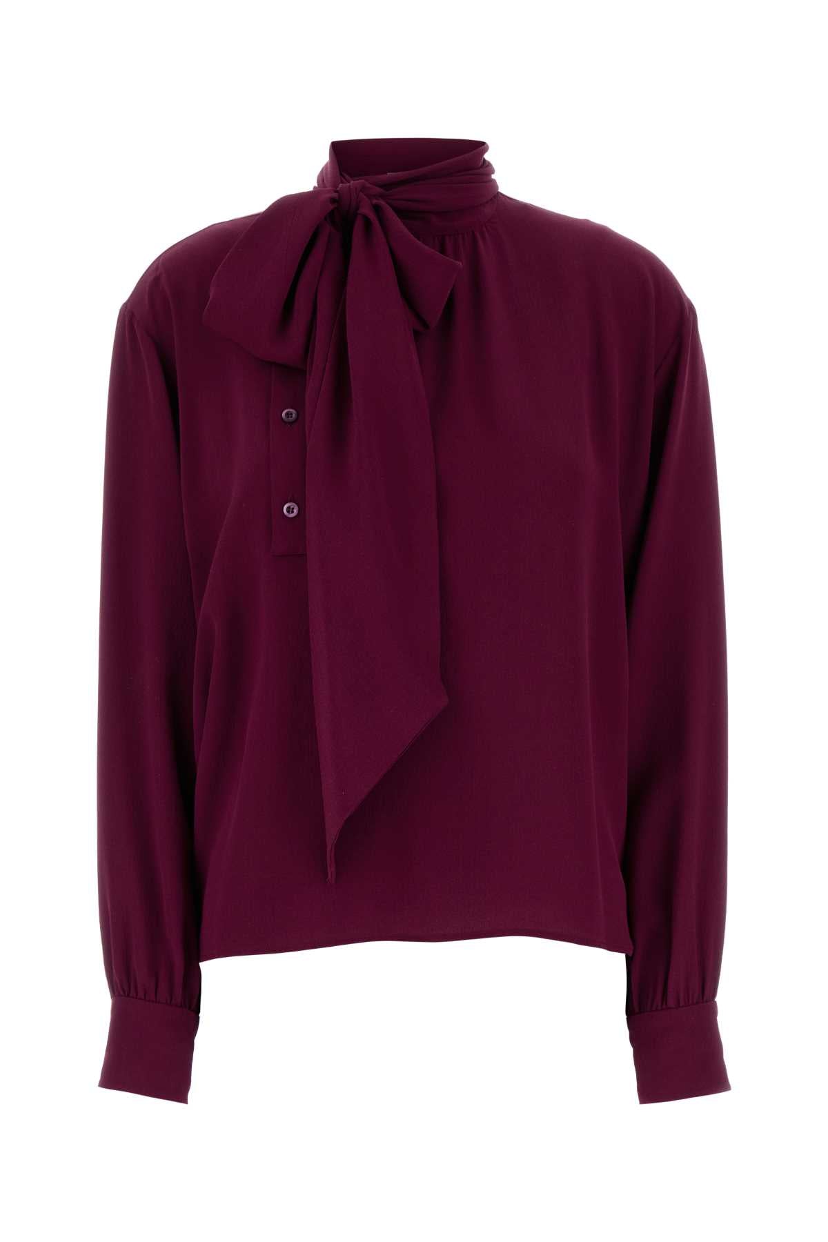 PRADA Elegant Silk Crepe Blouse for Women