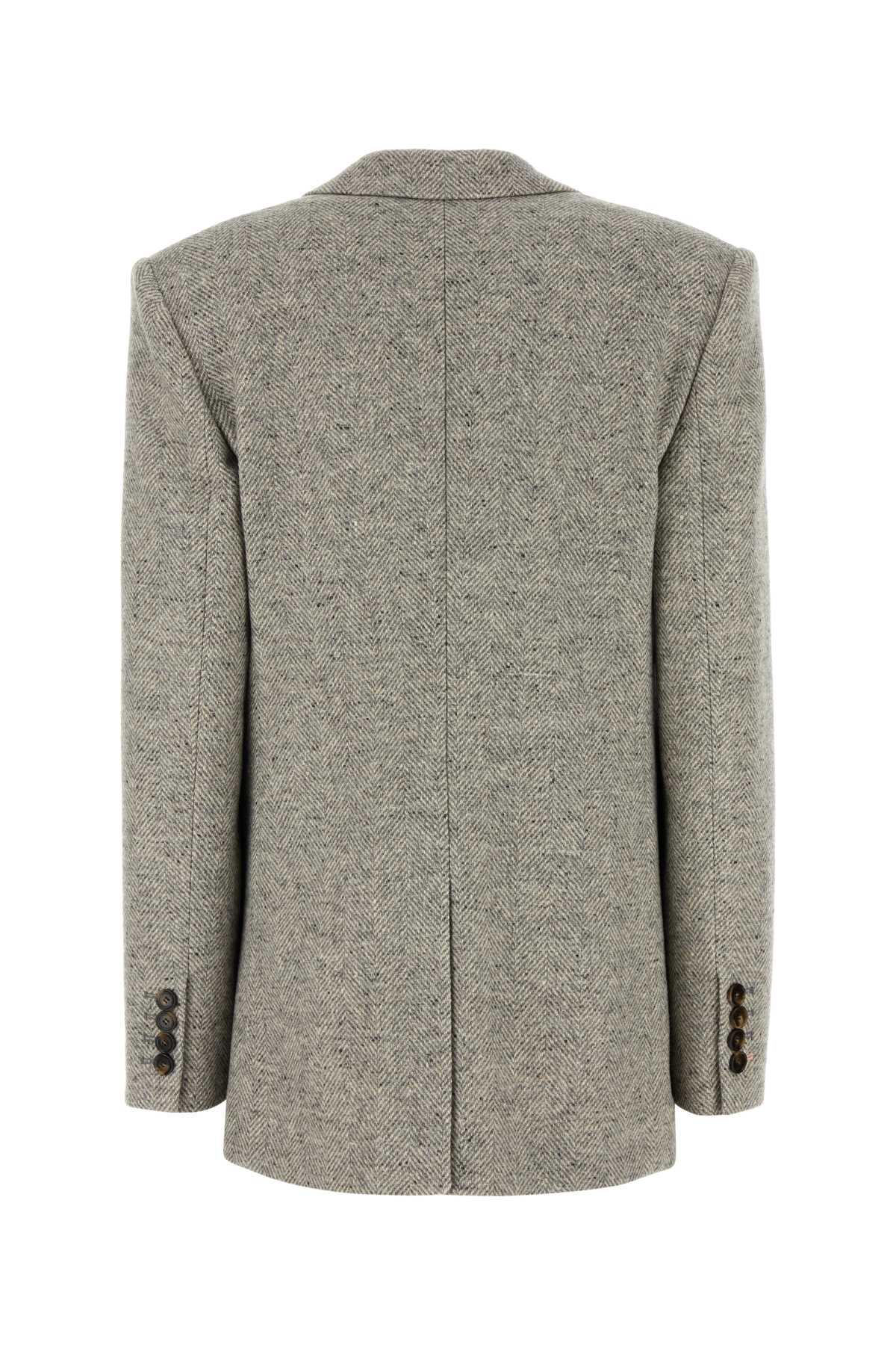 STELLA McCARTNEY Embroidered Wool Blend Blazer for Women