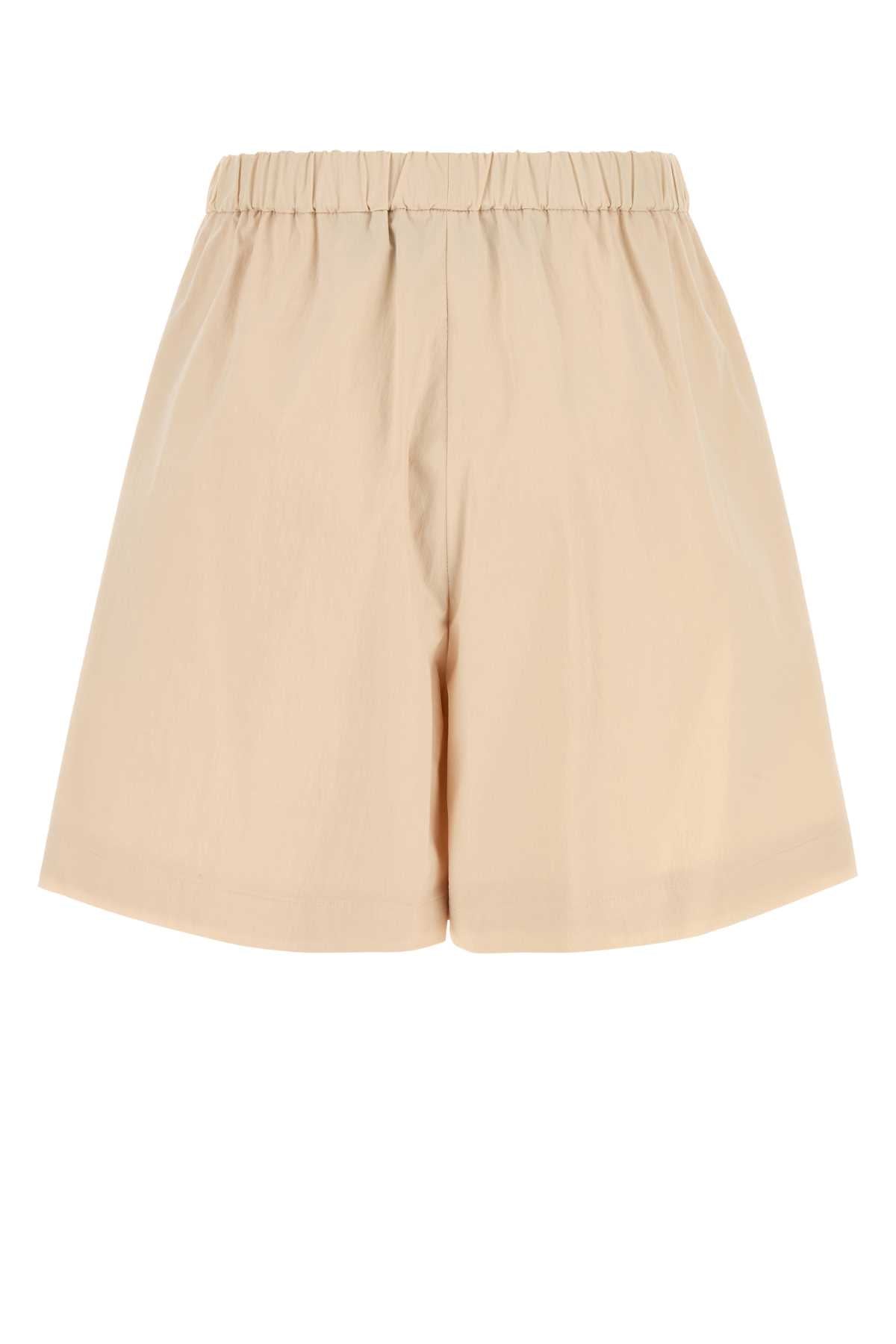 FENDI Stretch Cotton Blend Mini Shorts for Women