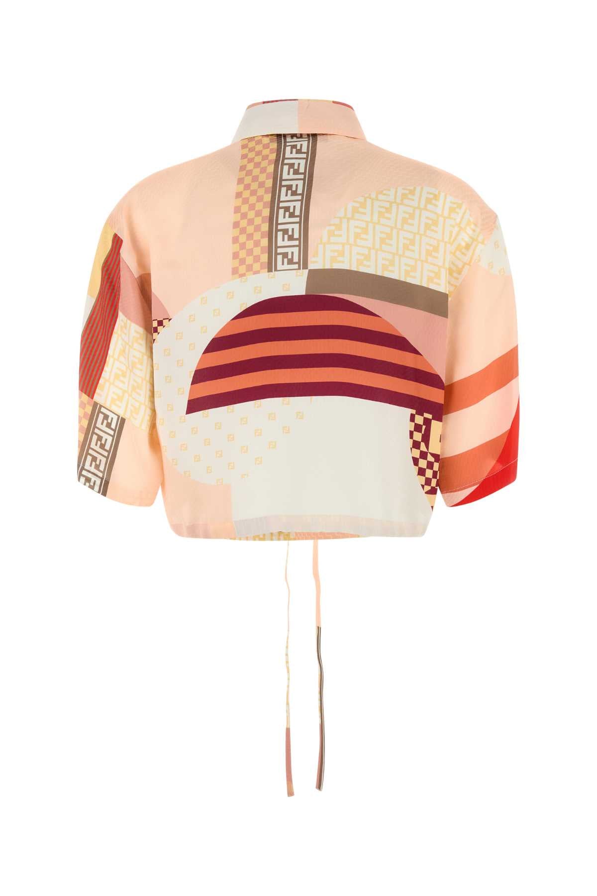 FENDI Printed Silk Shirt for Women