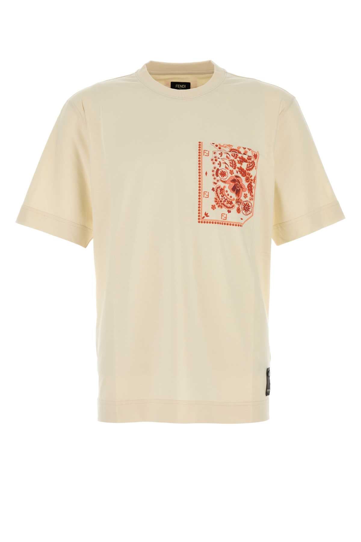 FENDI Essential Cotton T-Shirt for Men - Summer 2025 Edition