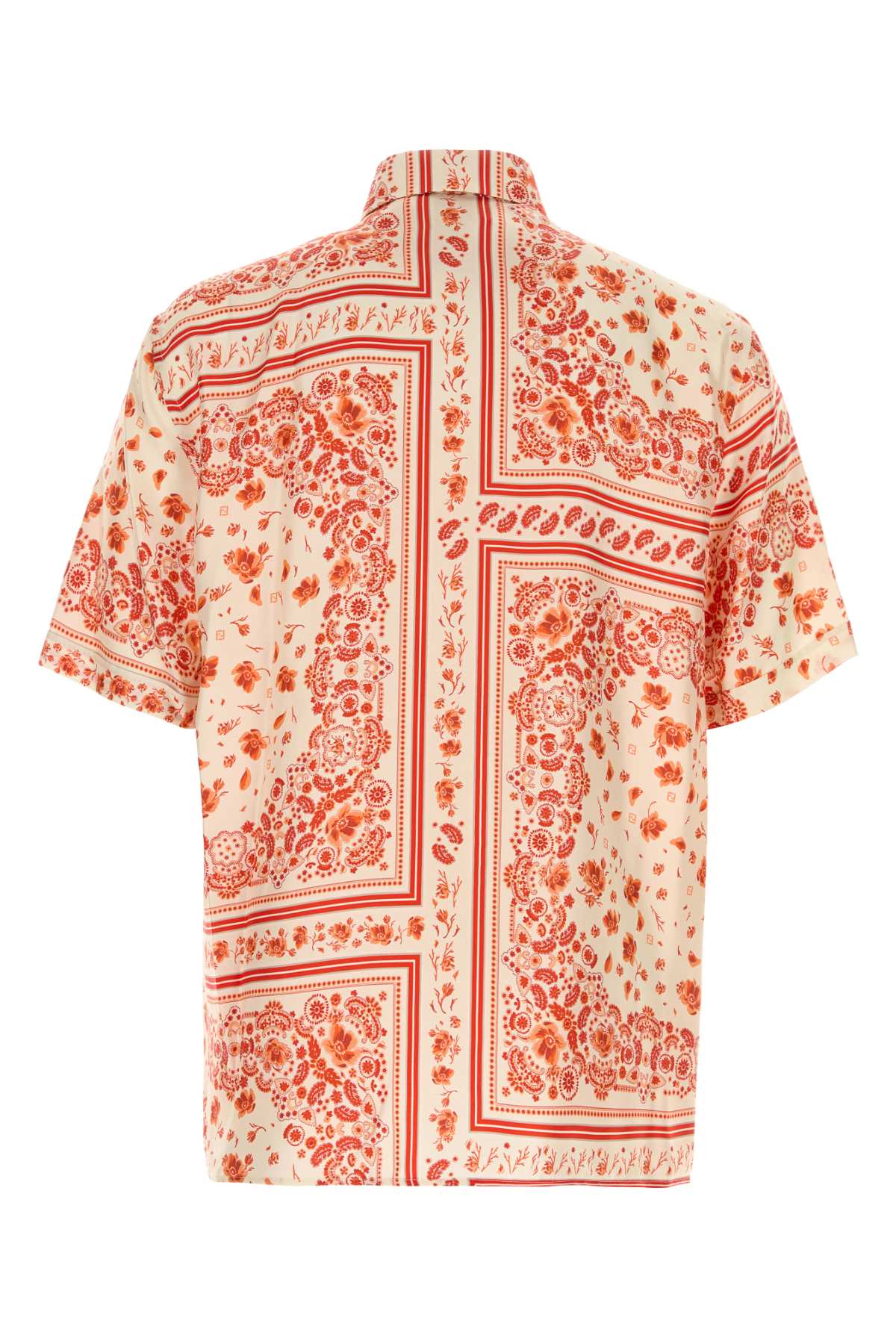 FENDI Printed Silk Shirt for Men - Season 25S