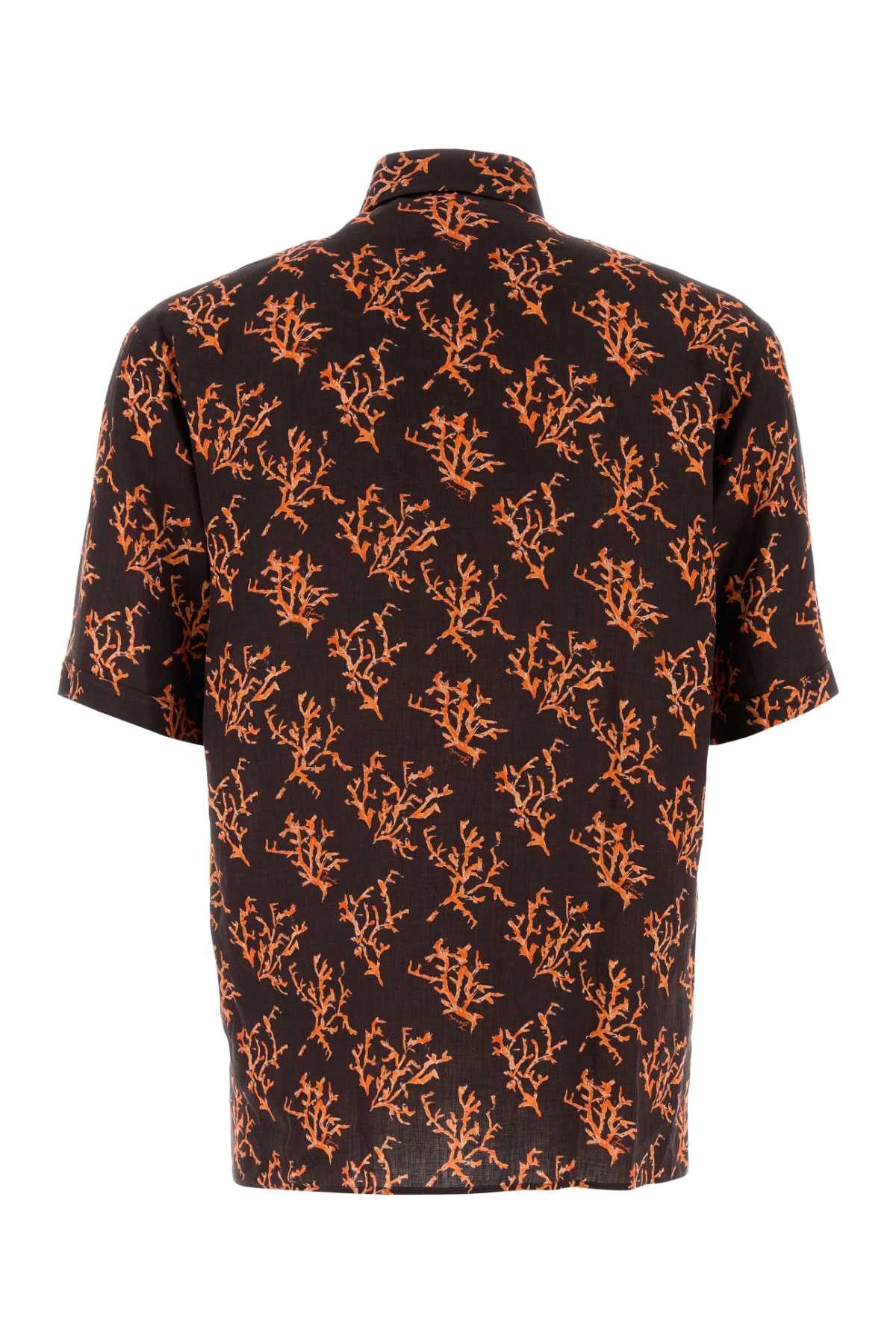FENDI Printed Linen Shirt for Men - Summer 25S Collection