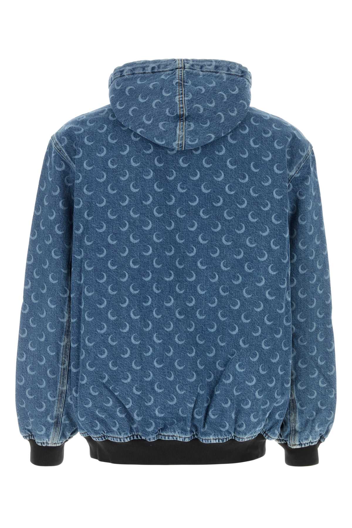 MARINE SERRE Denim Bomber Jacket for Men - 25W Season