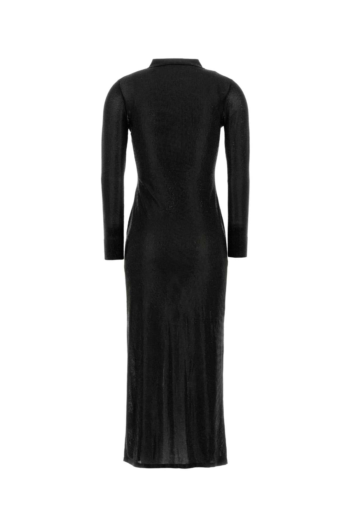 ALEXANDER WANG Embellished Viscose Mini Shirt Dress