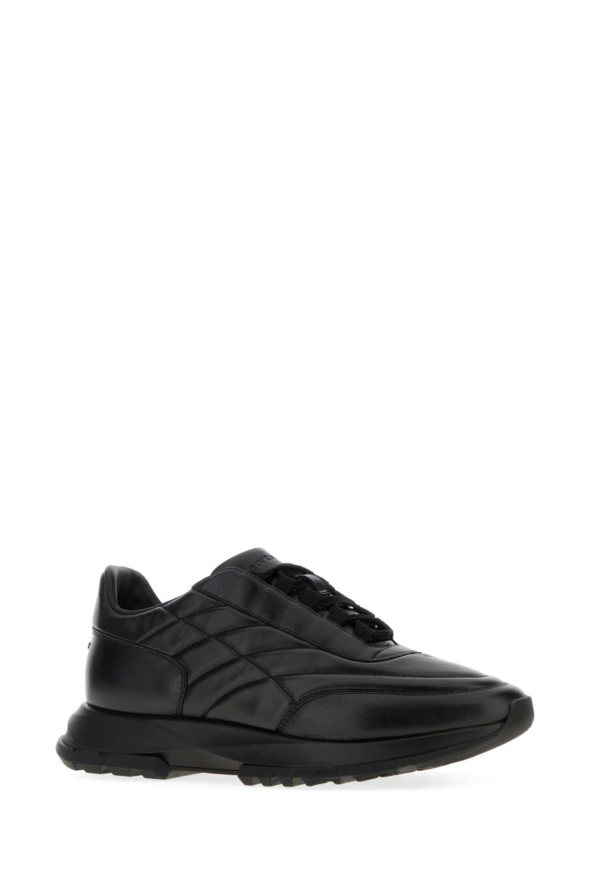 GIVENCHY Men's Sleek Leather Trainers Sneakers