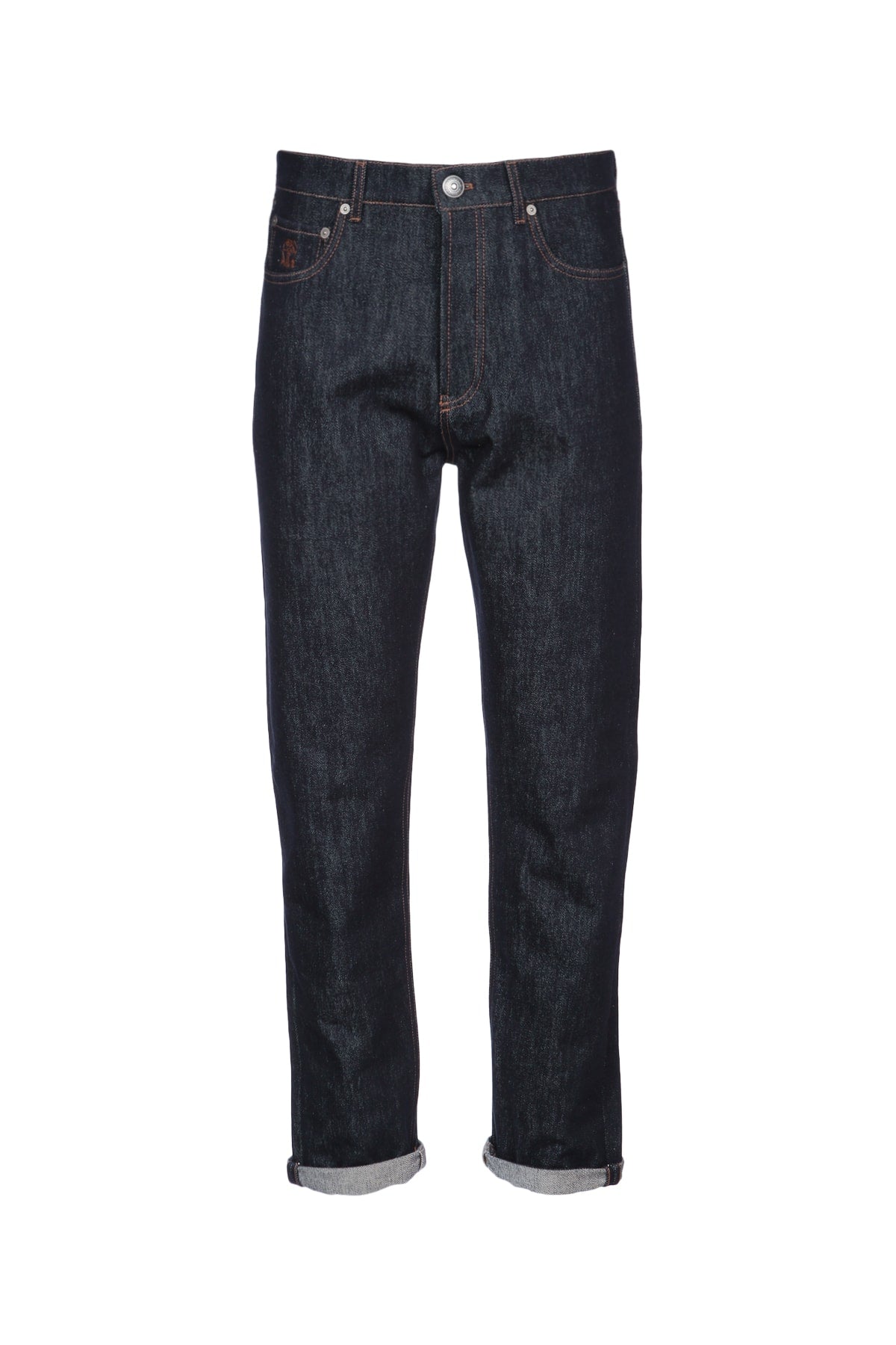 BRUNELLO CUCINELLI Classic Denim Pants for Men - 25W