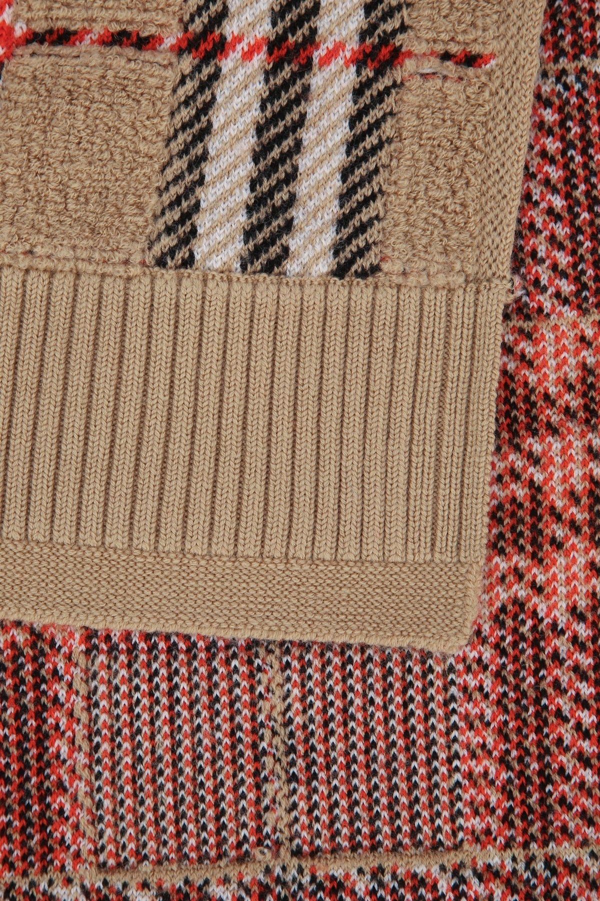 BURBERRY JR Mini Towel Check Scarf for Kids