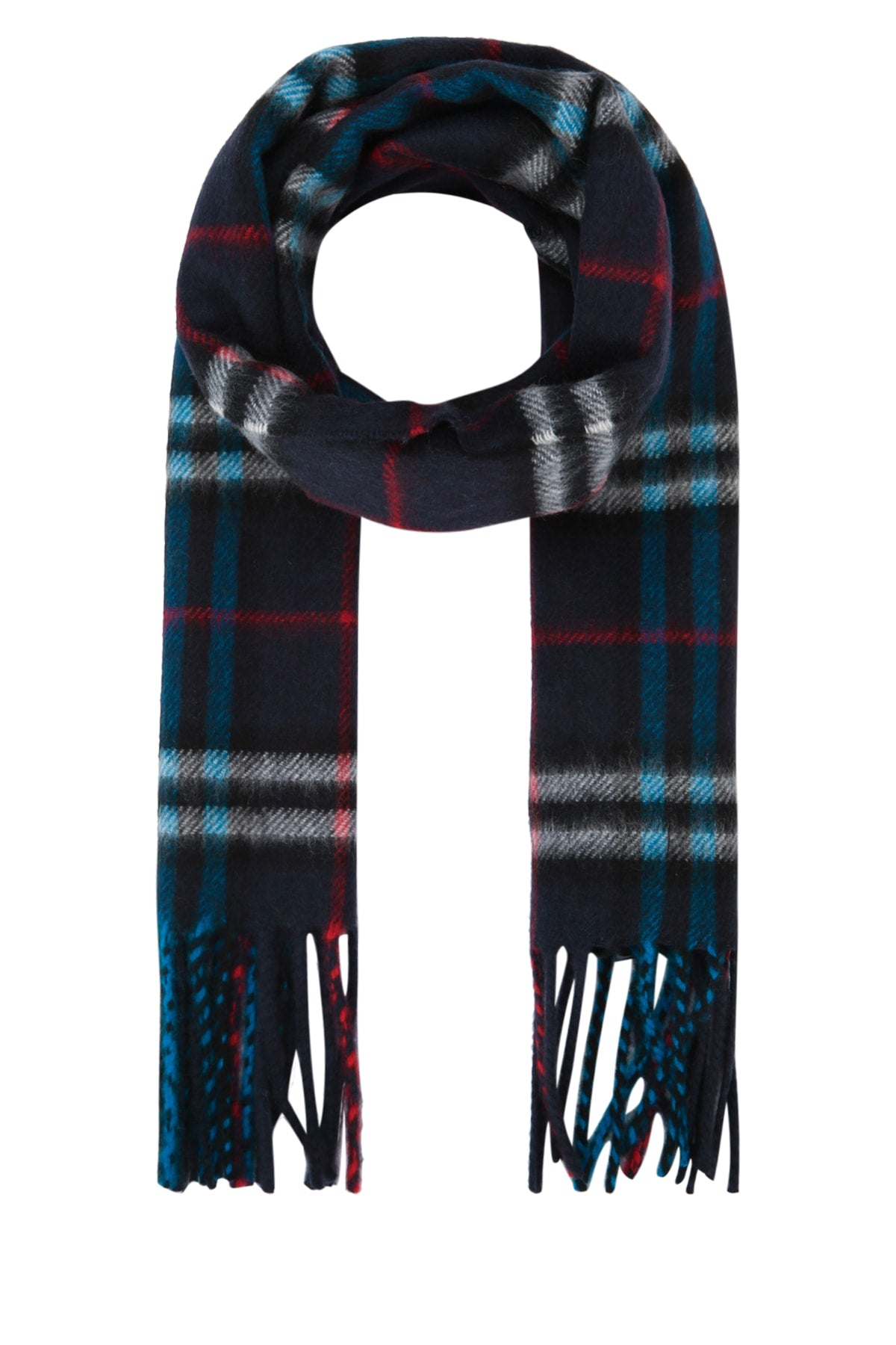 BURBERRY JR Vintage Check Cashmere Scarf for Kids