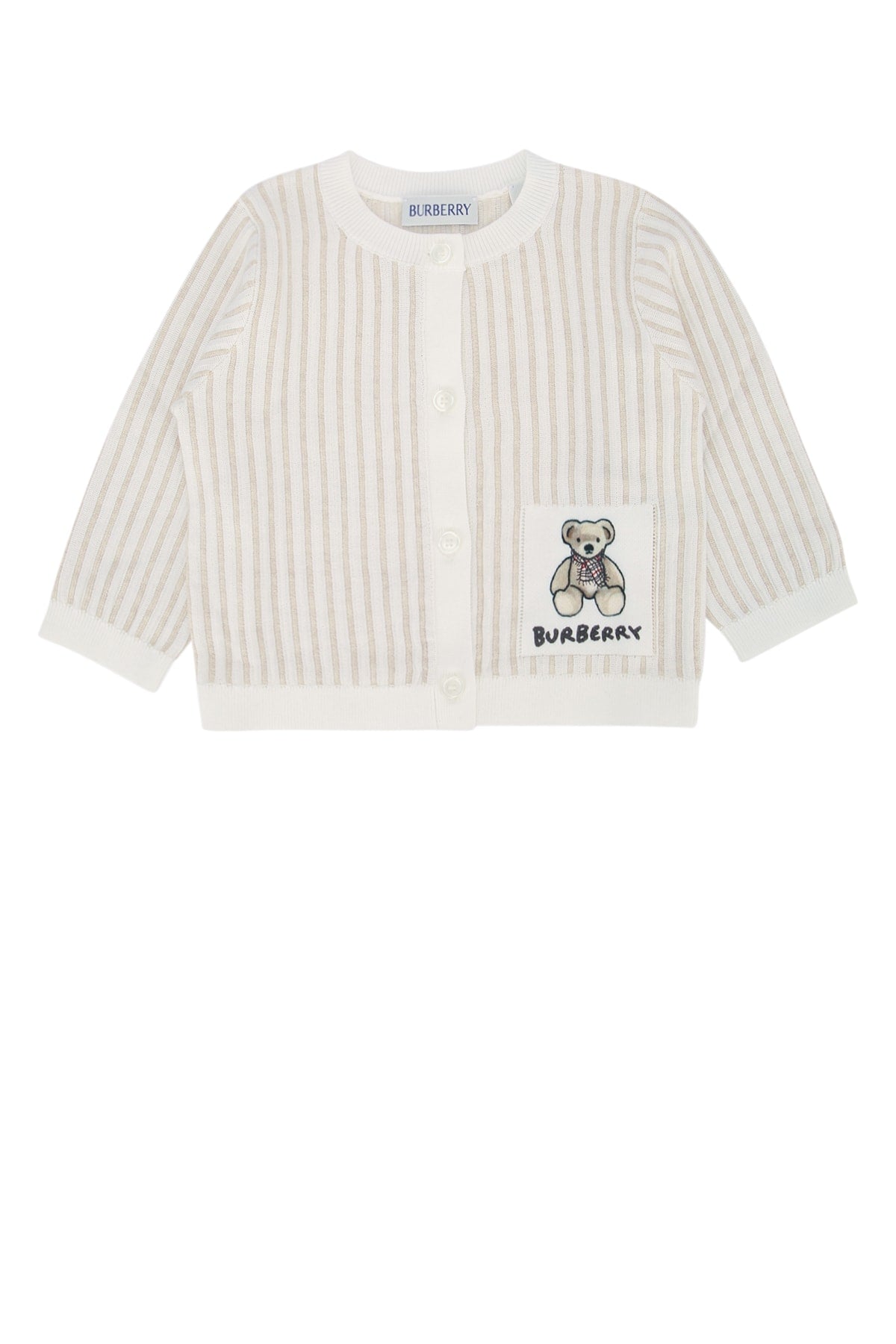 BURBERRY JR Mini Teddy Cardi for Kids