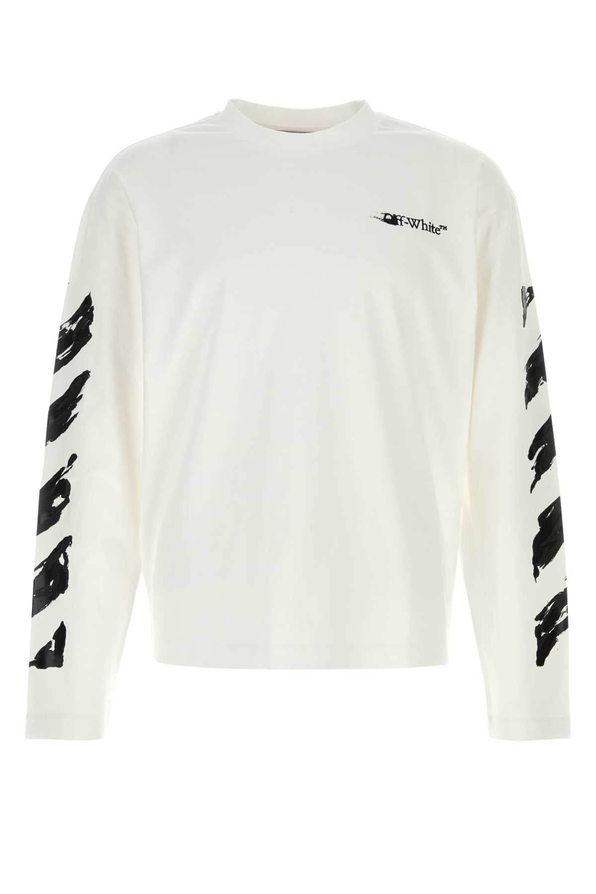 OFF WHITE Classic Cotton T-Shirt for Men - FW25 Collection