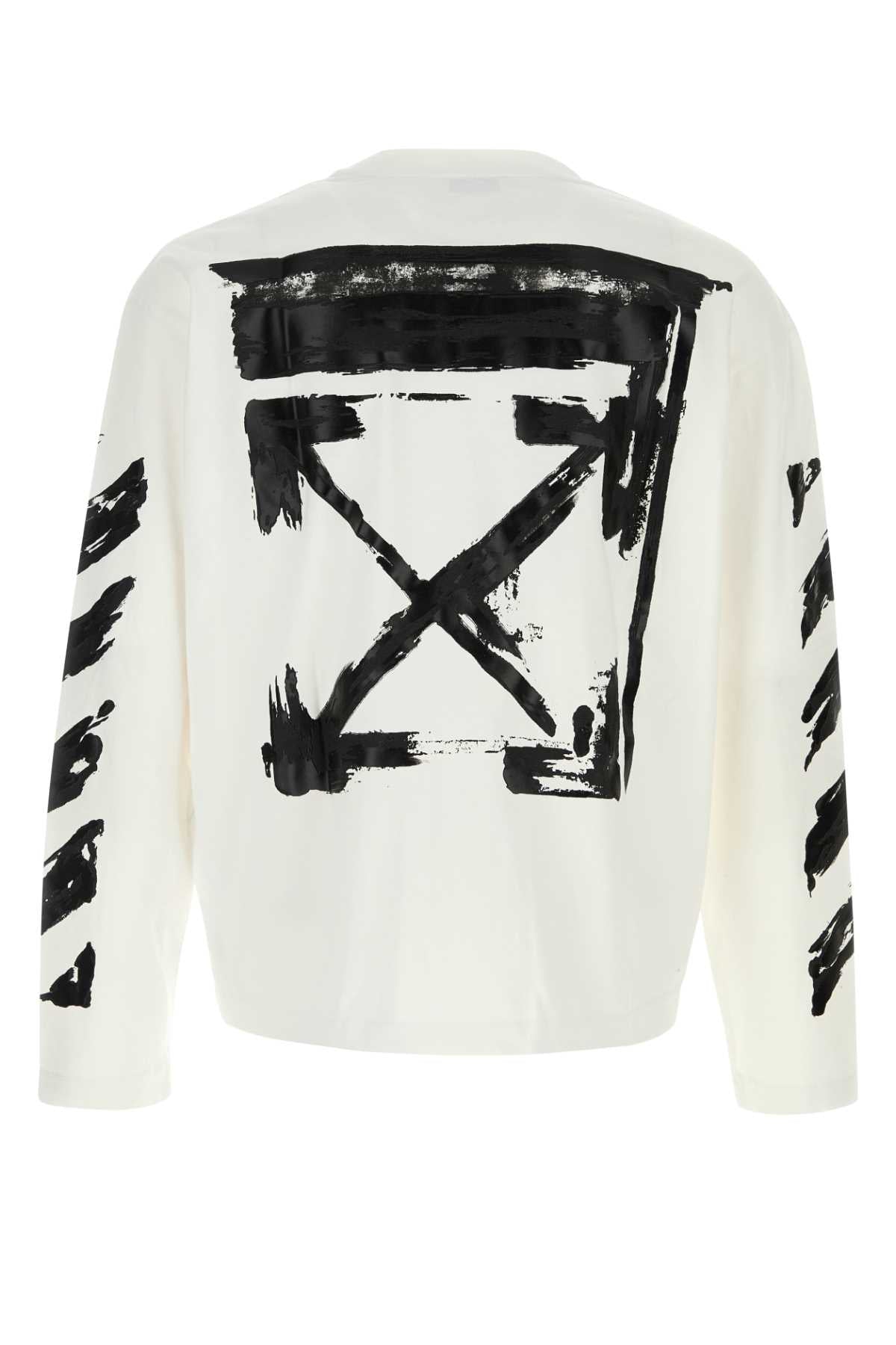 OFF WHITE Classic Cotton T-Shirt for Men - FW25 Collection