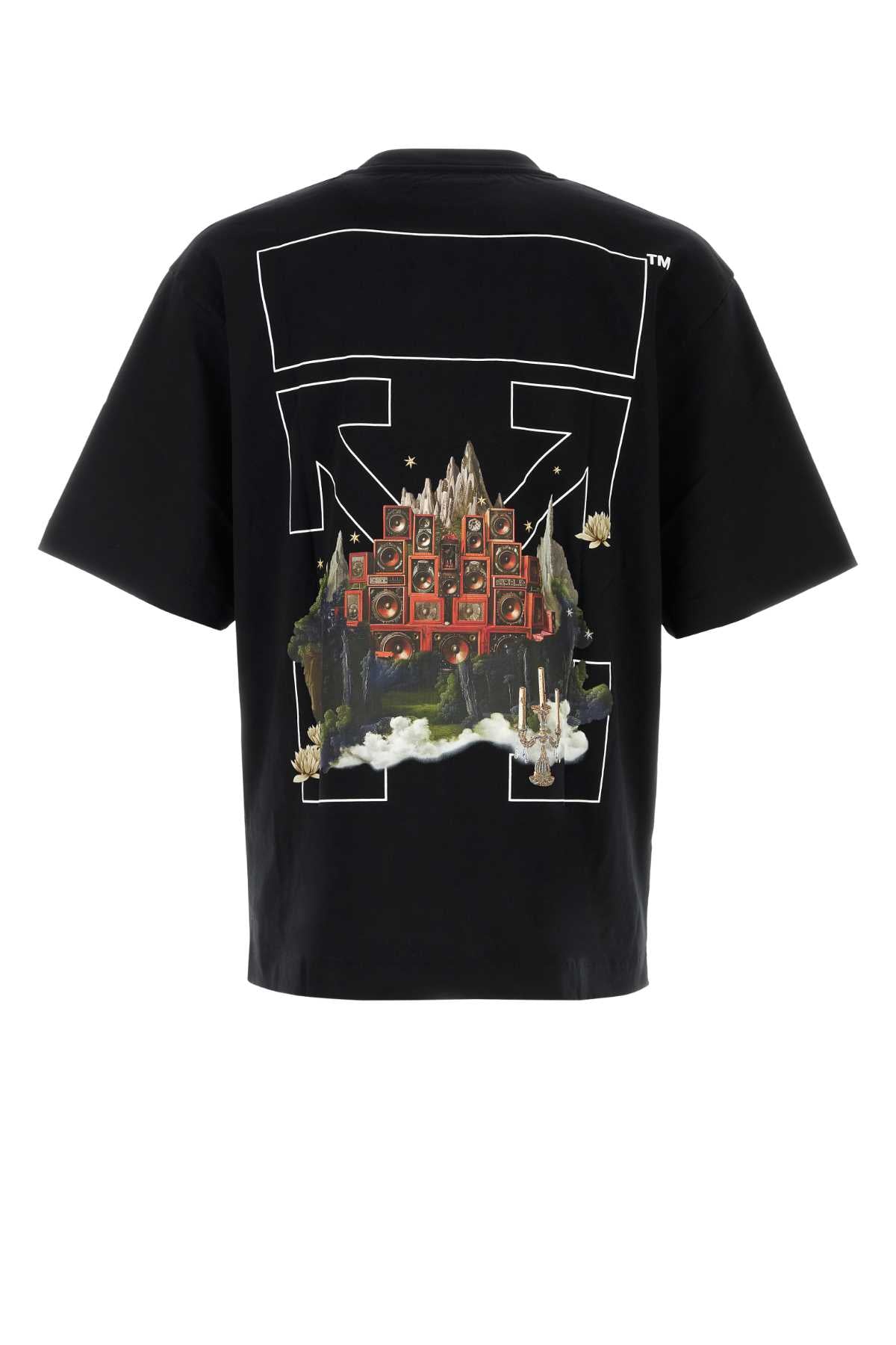 OFF WHITE Classic Cotton T-Shirt for Men - FW25 Season