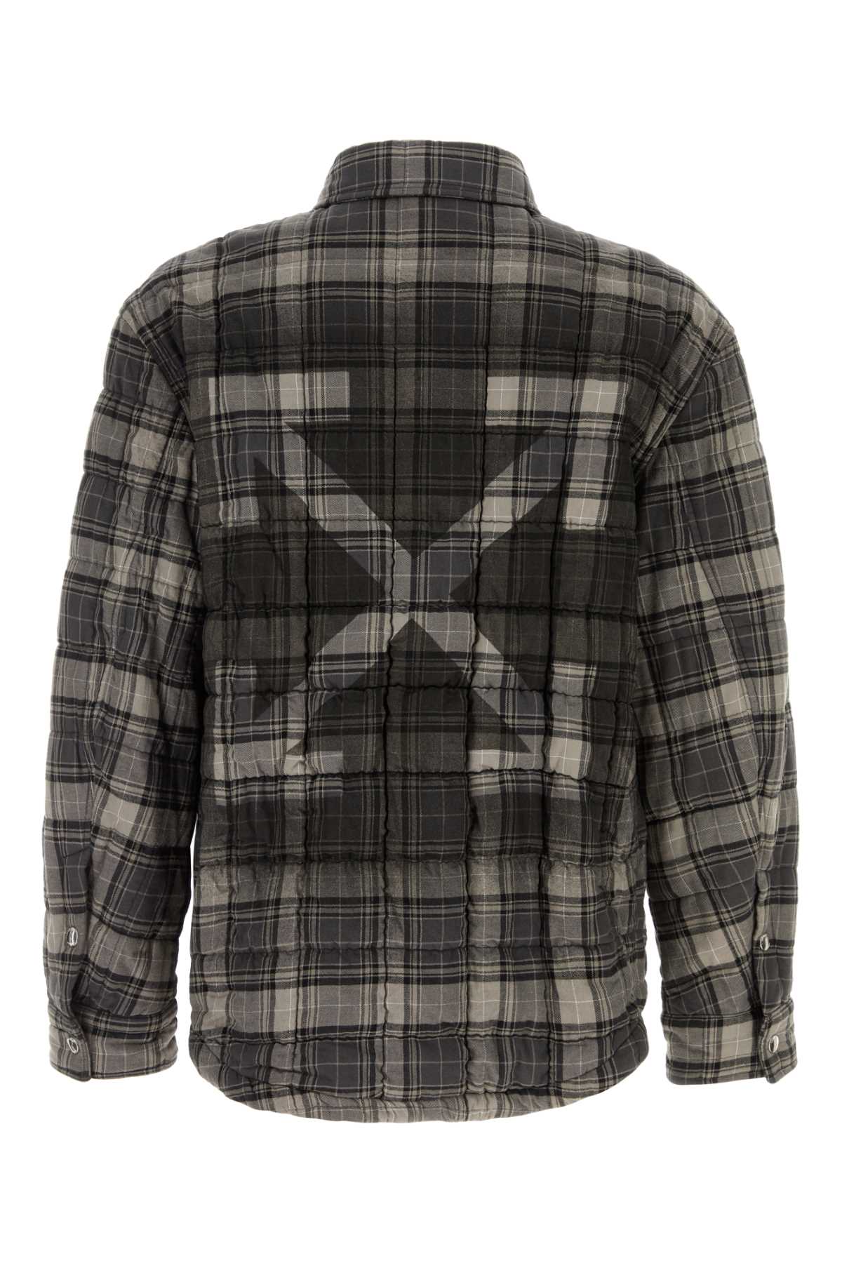 OFF WHITE Embroidered Cotton Shirt for Men - Seasonal Style