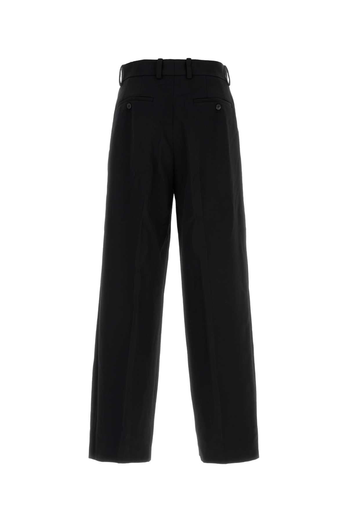 WOOYOUNGMI Wool Blend Wide-Leg Pant for Men - Fall/Winter Collection