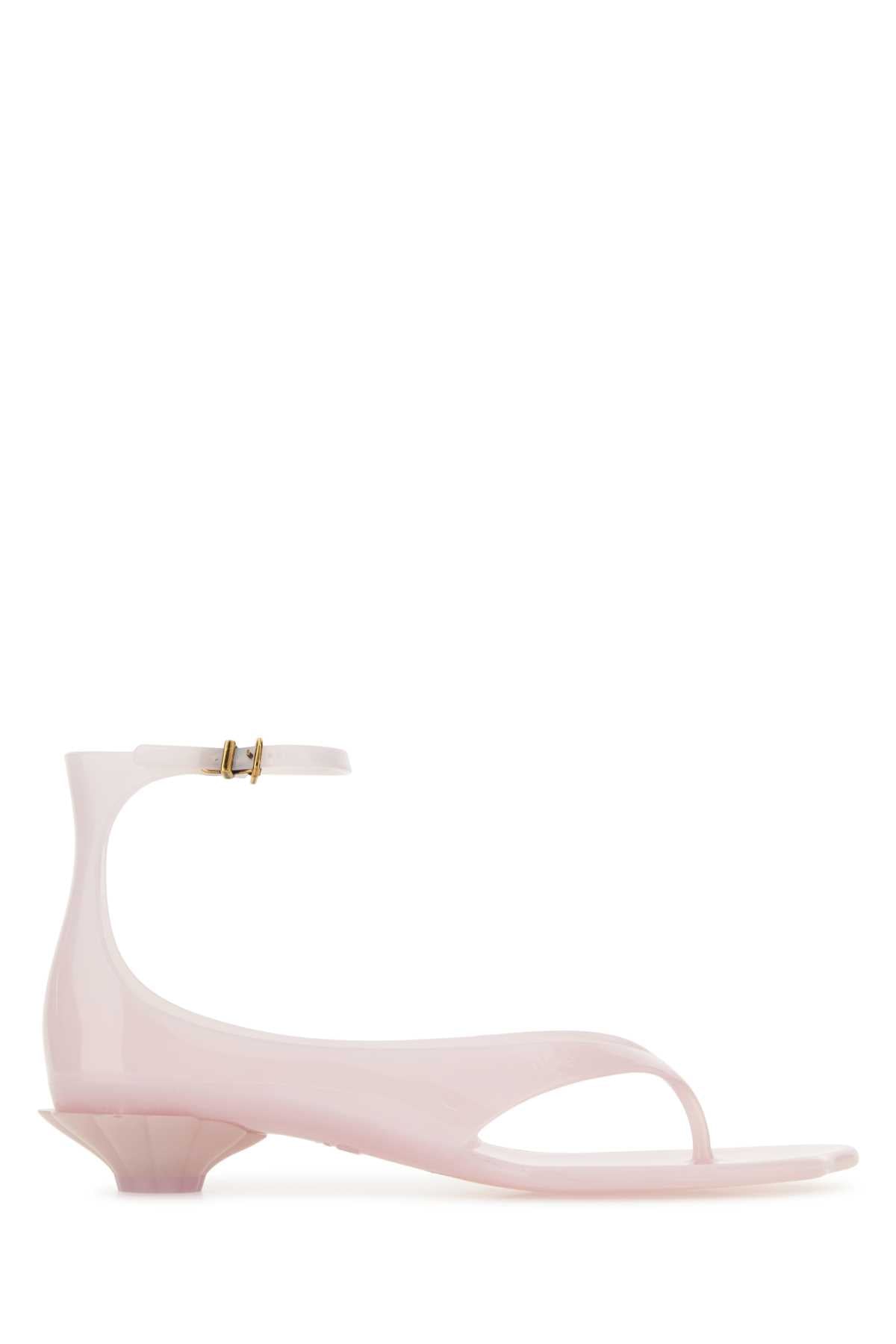 CHLOE Mini TPU Jelly Thong Sandals with 2.5 cm Heel Height