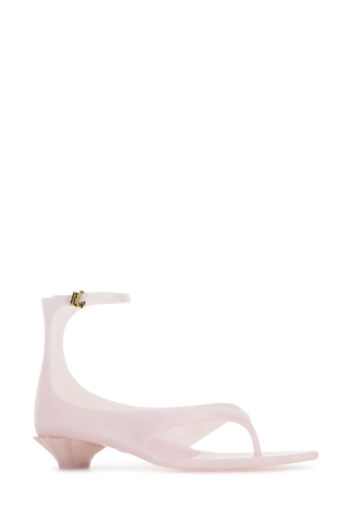 CHLOE Mini TPU Jelly Thong Sandals with 2.5 cm Heel Height