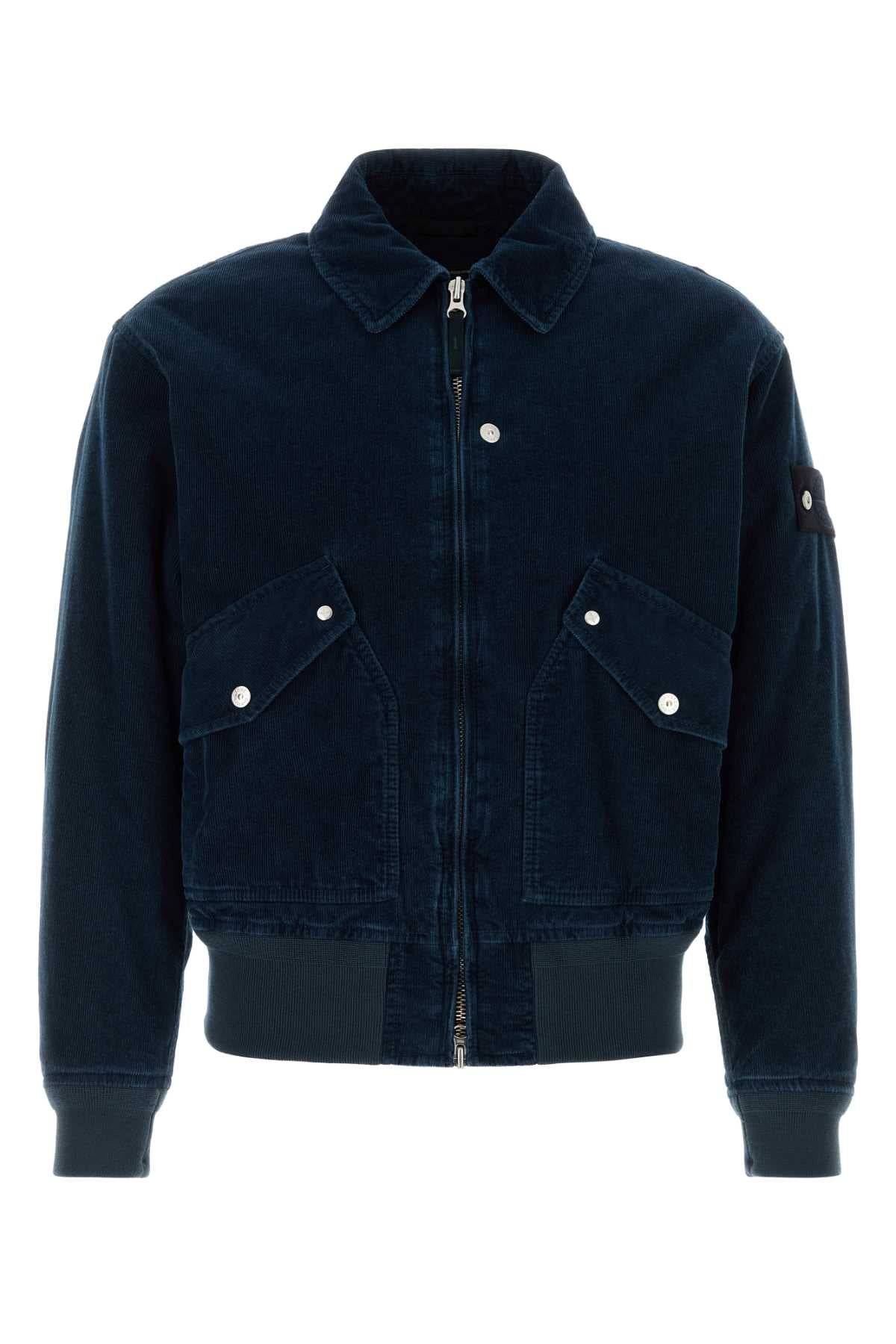 STONE ISLAND Modern Corduroy Padded Jacket for Men