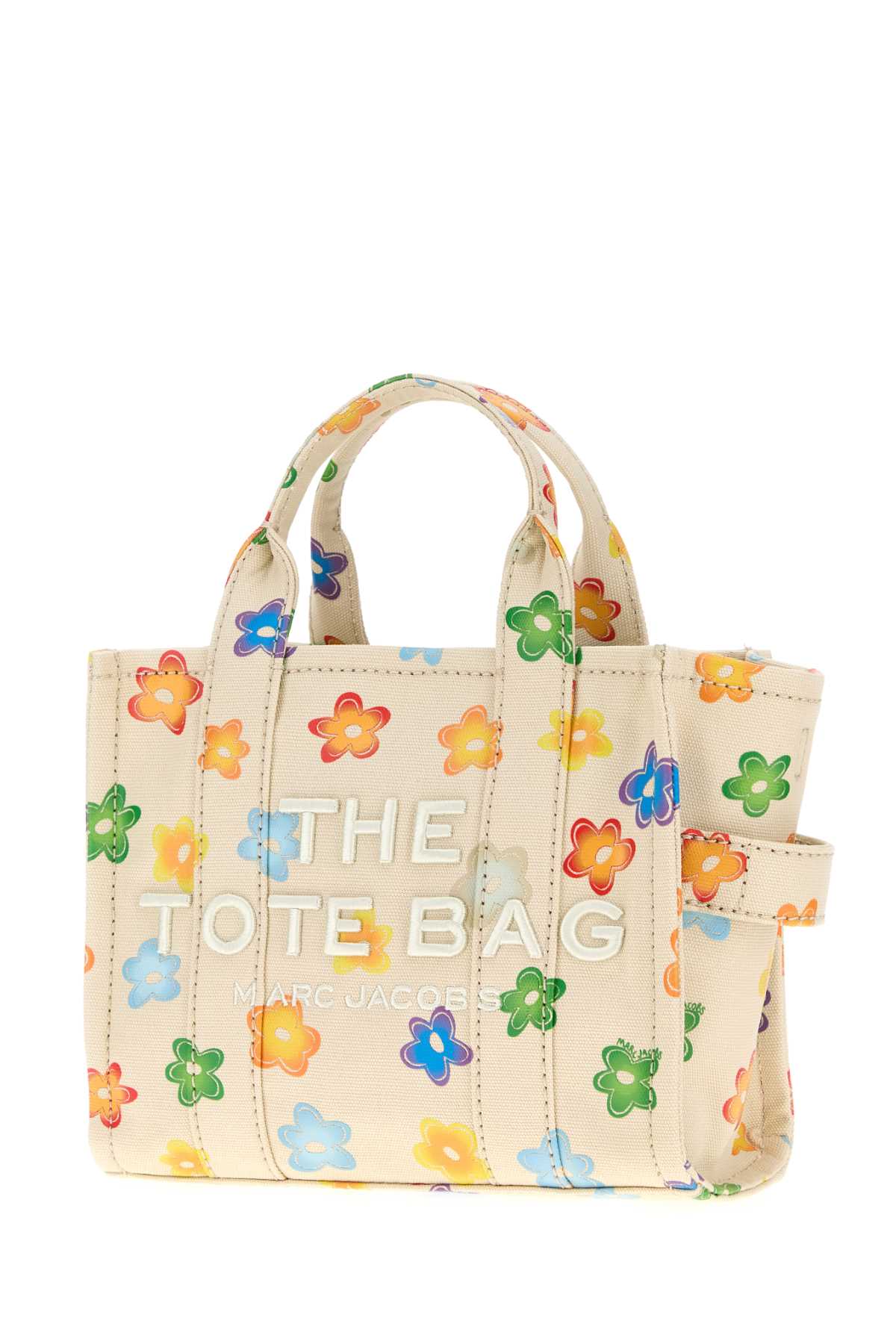 MARC JACOBS Mini Printed Canvas Tote Handbag