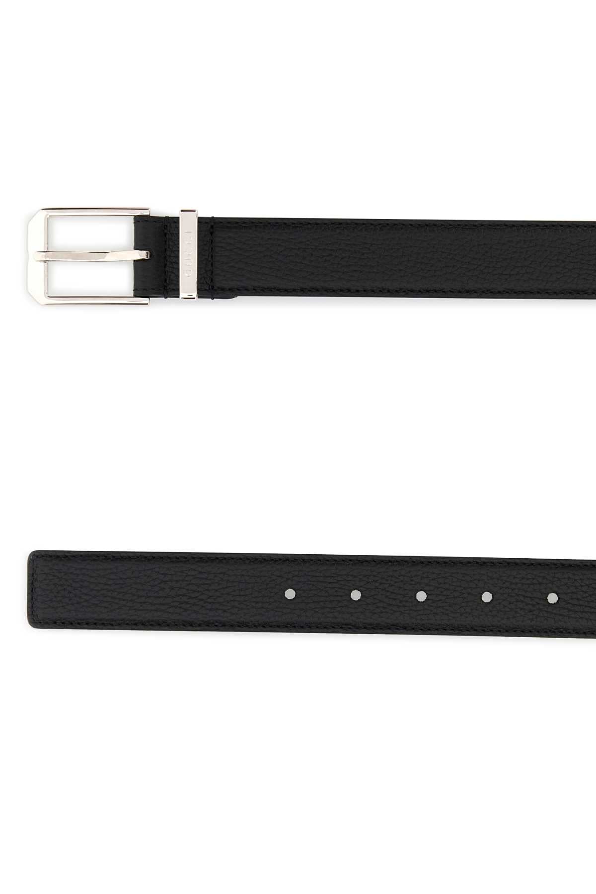 GUCCI Classic Leather Belt - 3 cm Height