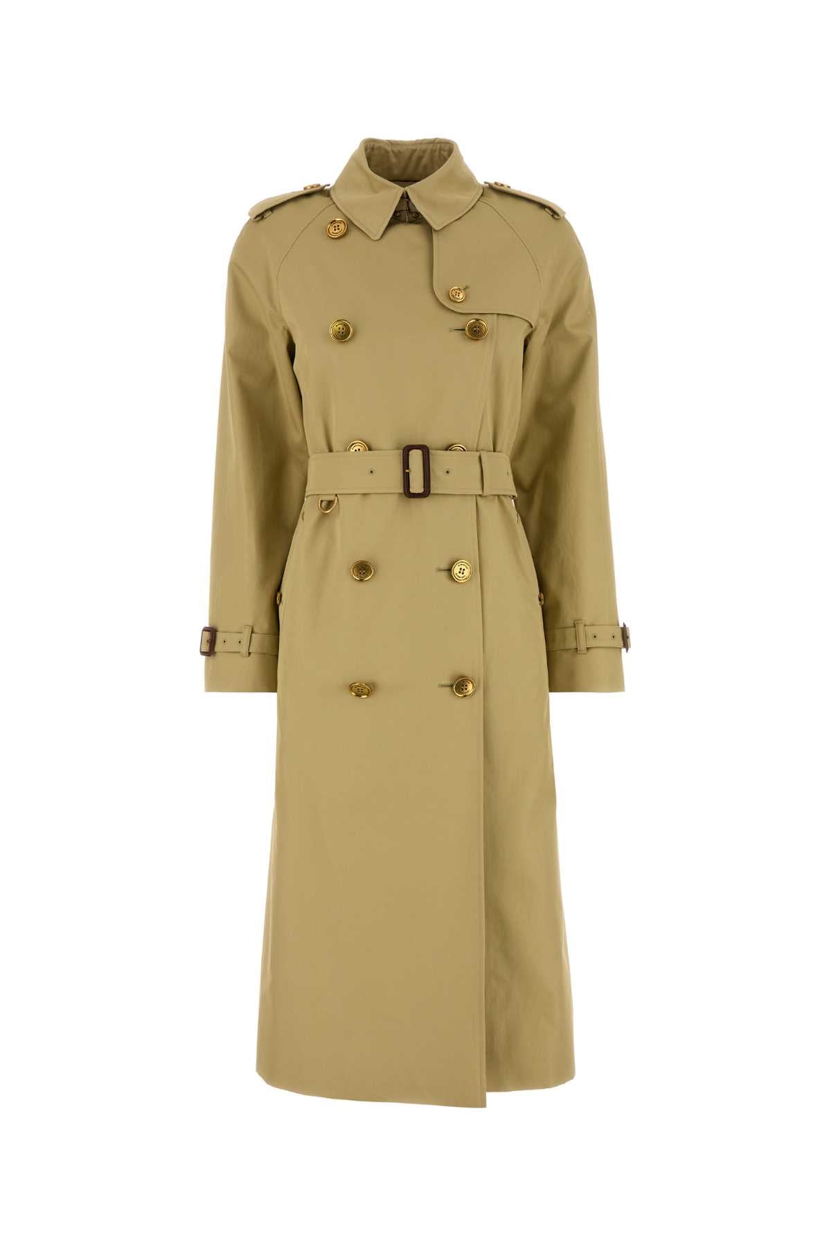 BURBERRY Women's Gabardine Waterloo Trench Jacket
