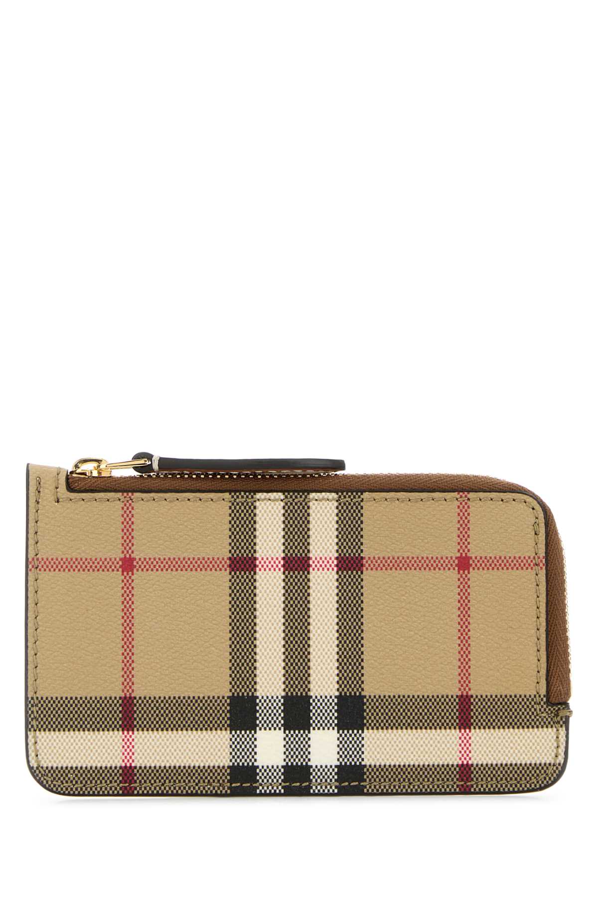 BURBERRY Mini Printed Canvas Card Holder