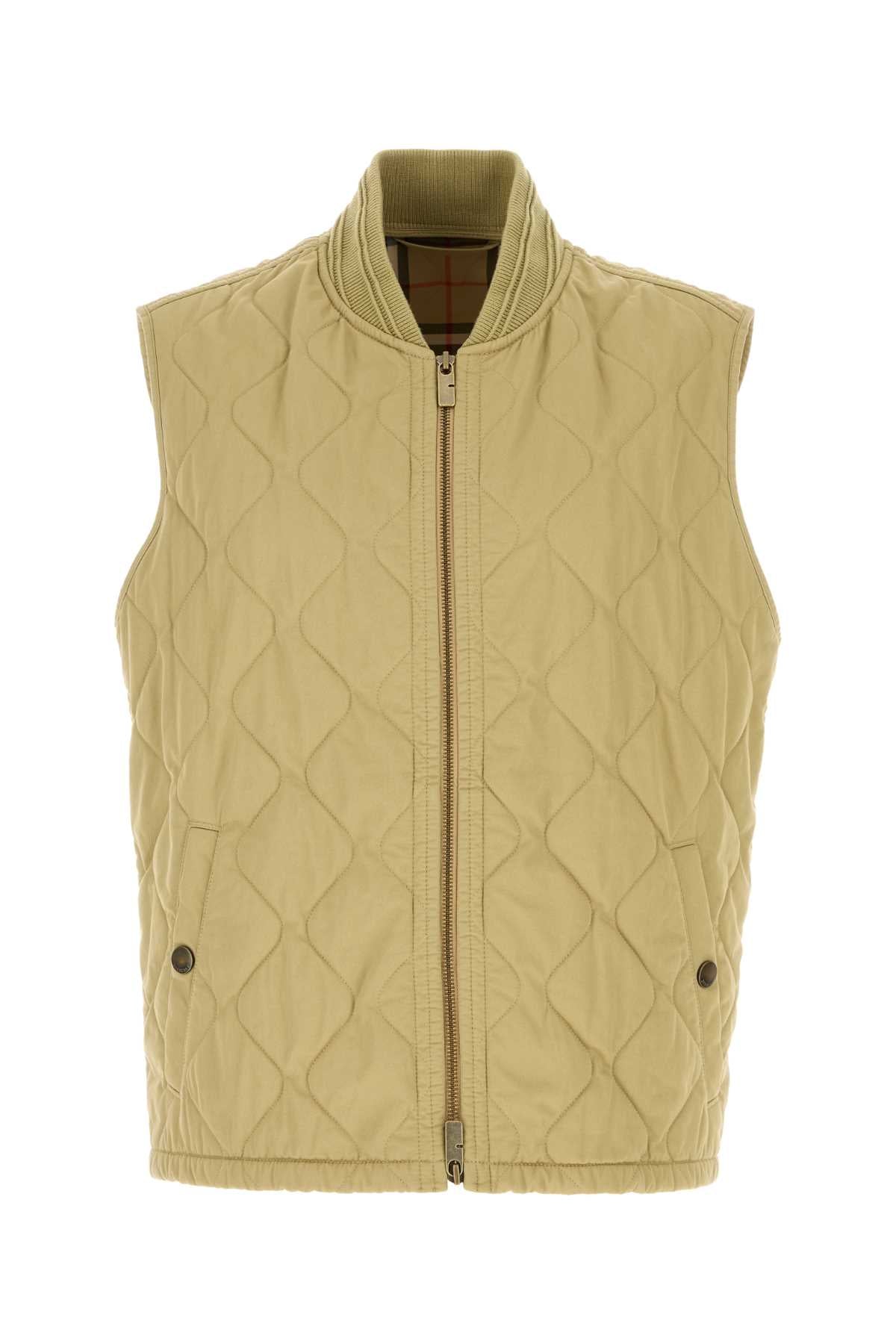 BURBERRY Sleeveless Cotton Jacket for Him - Season 25W