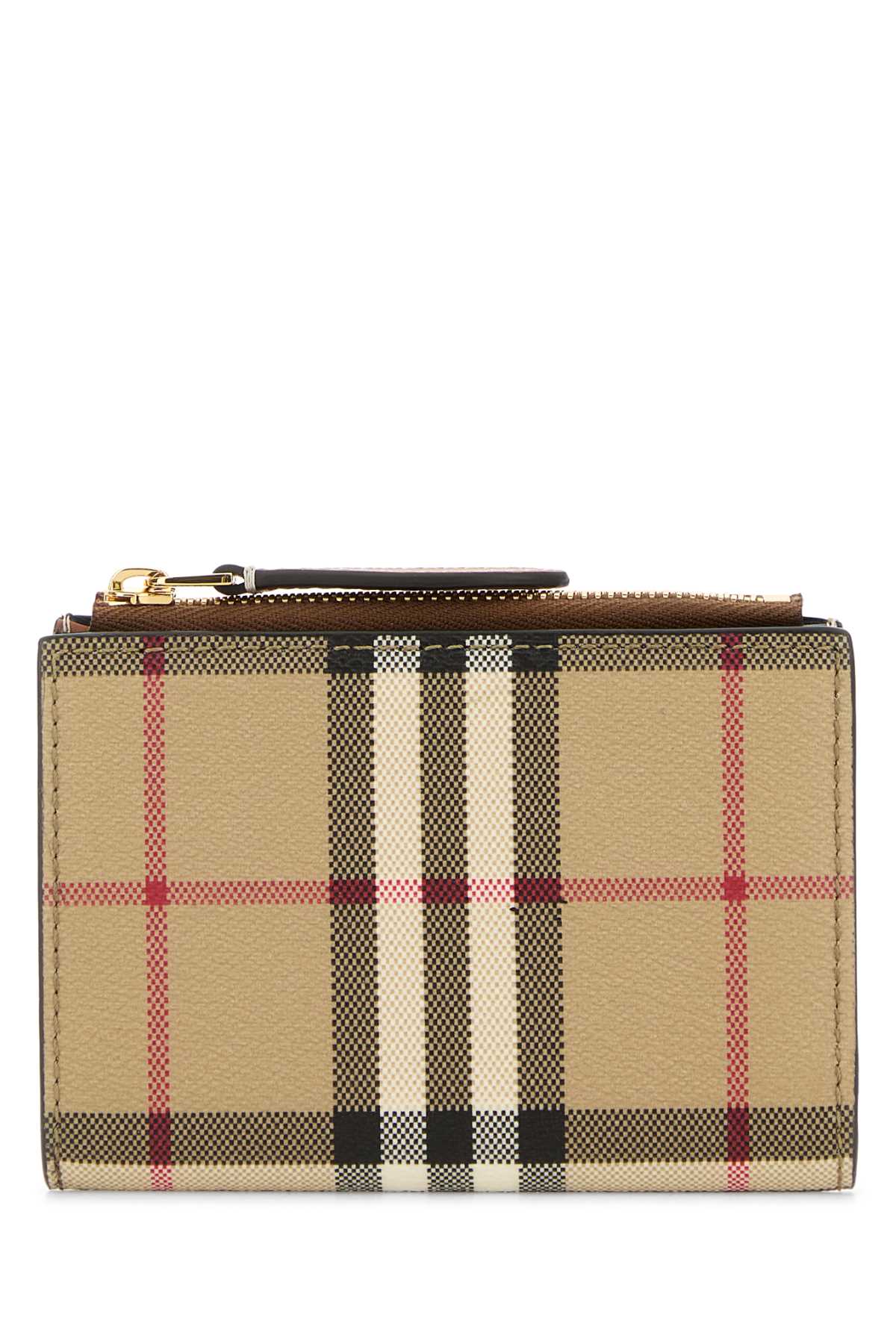 BURBERRY Printed Mini Canvas Wallet