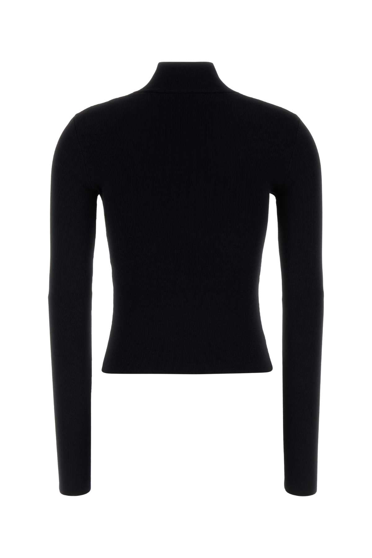 BALENCIAGA Viscose Blend Knit Top for Women