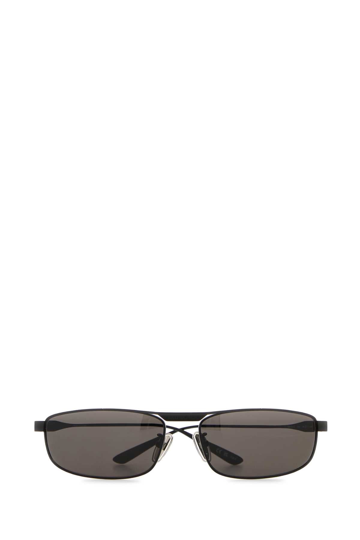 BALENCIAGA Metal Tag Rectangle Sunglasses 3.0