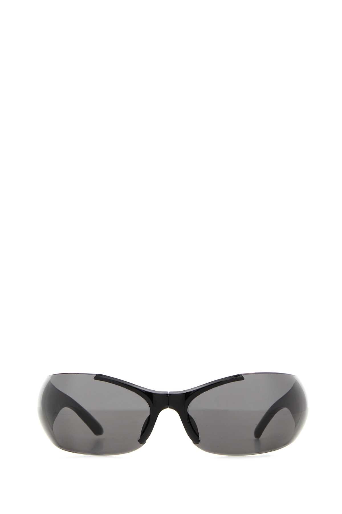 BALENCIAGA Nylon Oval Sunglasses - FW25 Collection