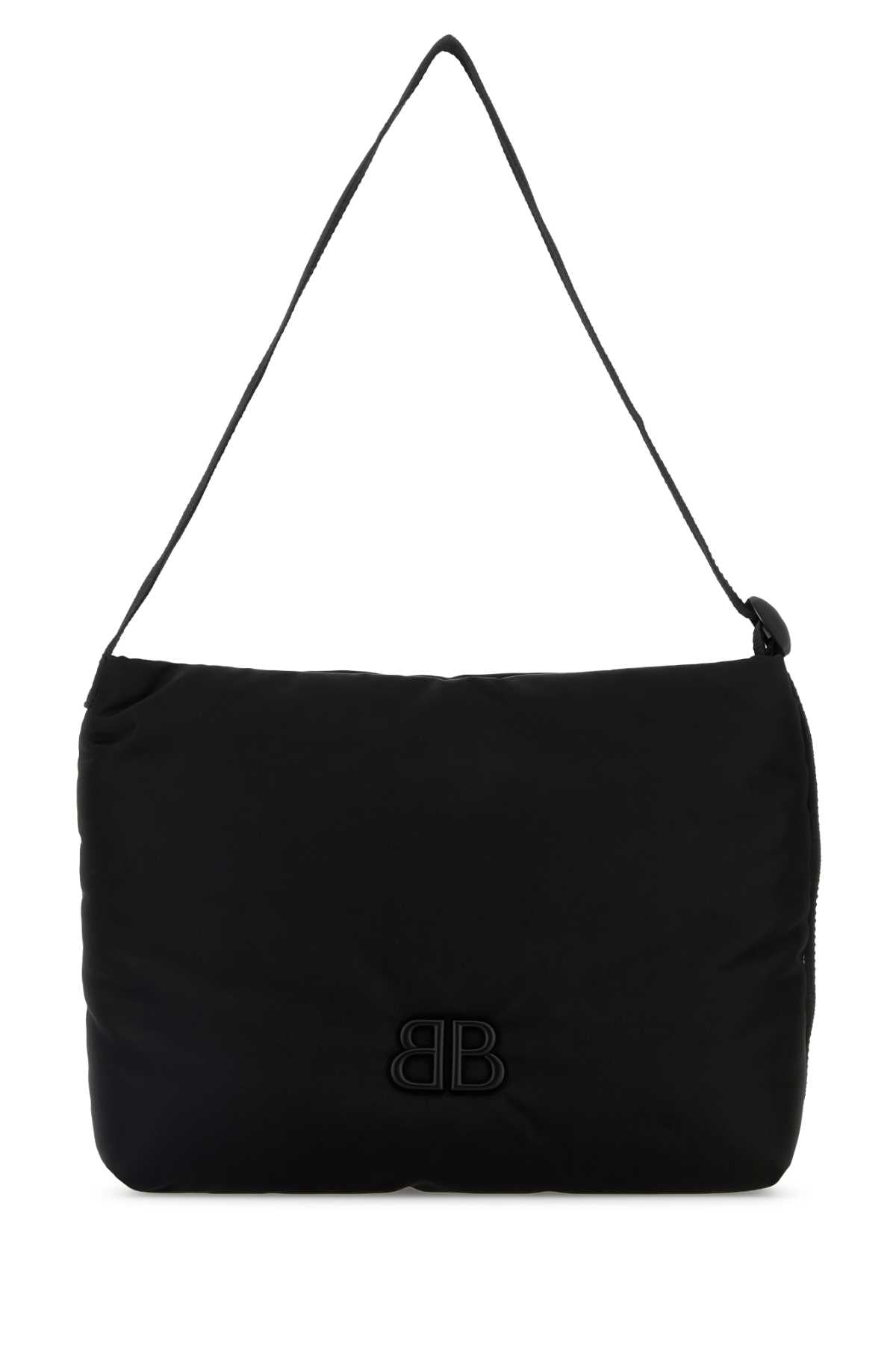 BALENCIAGA Monaco Fabric Mini Shopping Handbag