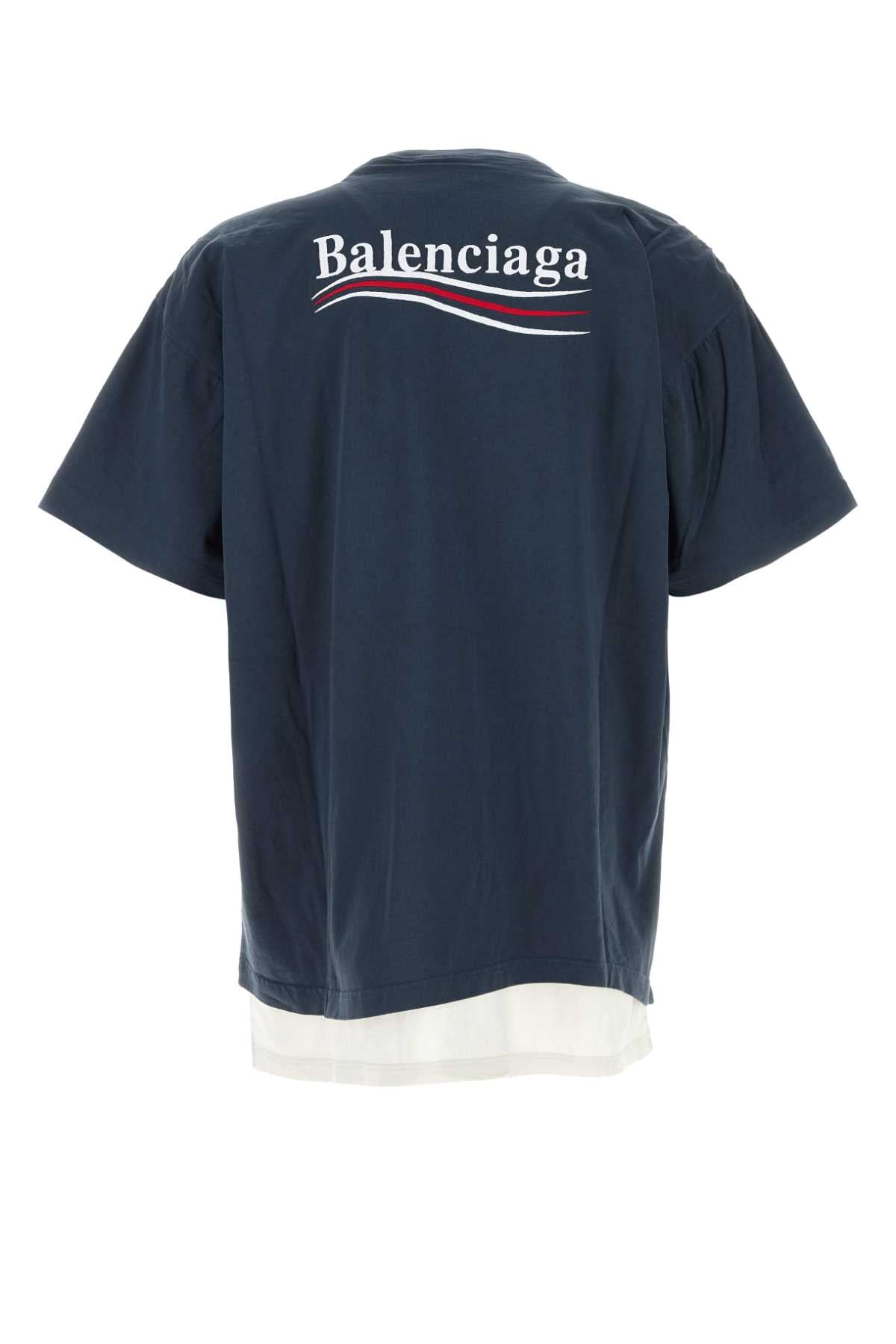 BALENCIAGA Oversize Cotton T-Shirt for Men - Season 25W