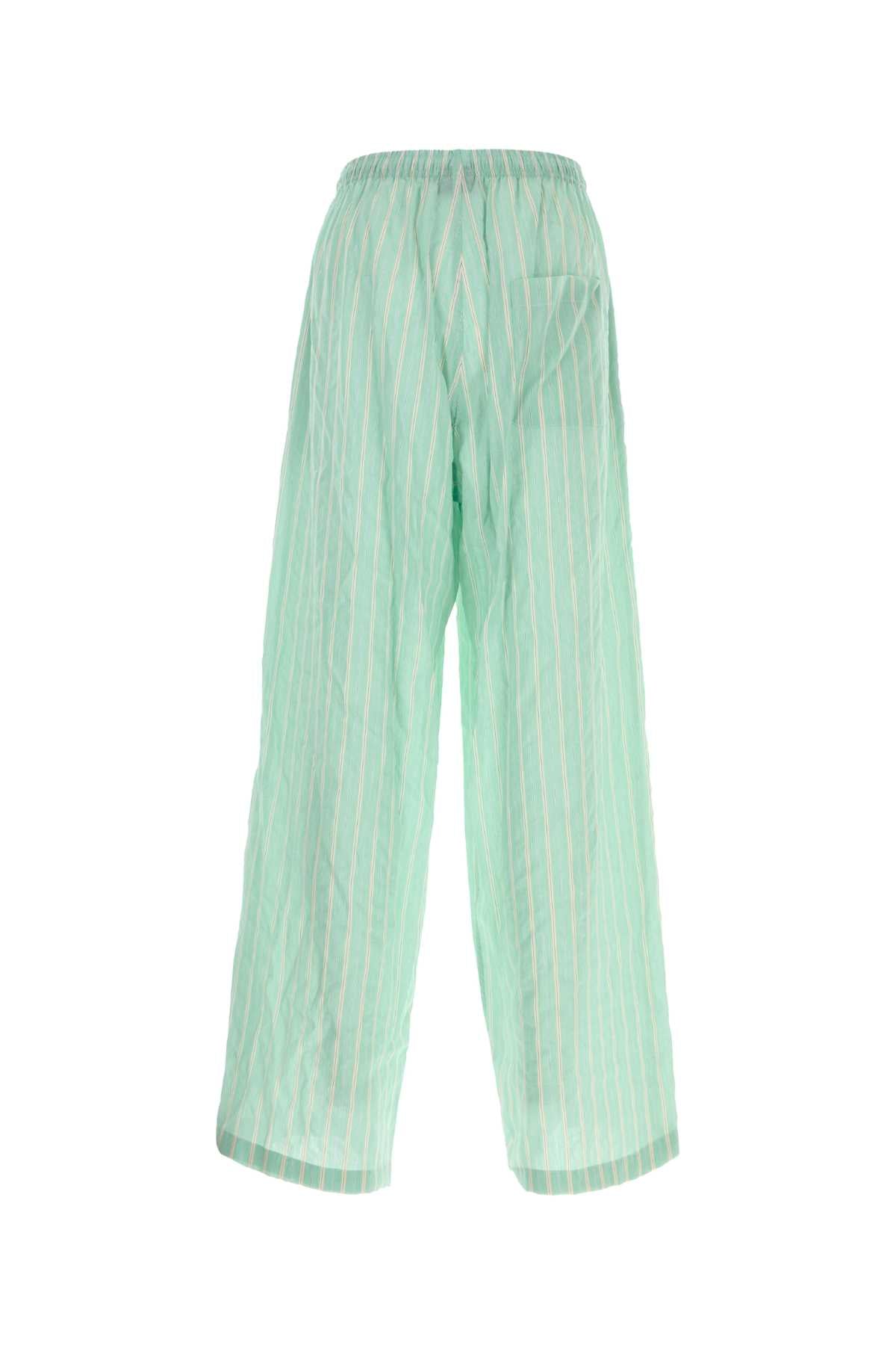 BALENCIAGA Embroidered Cupro Blend Pyjama Pant