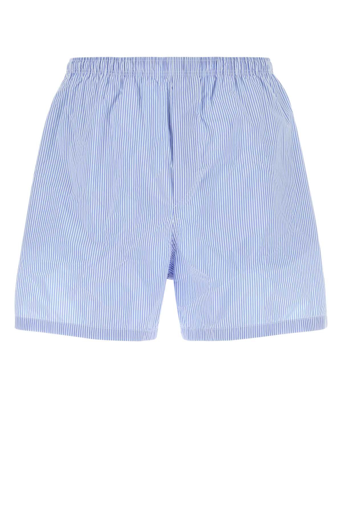 BALENCIAGA Embroidered Nylon Mini Swimming Shorts