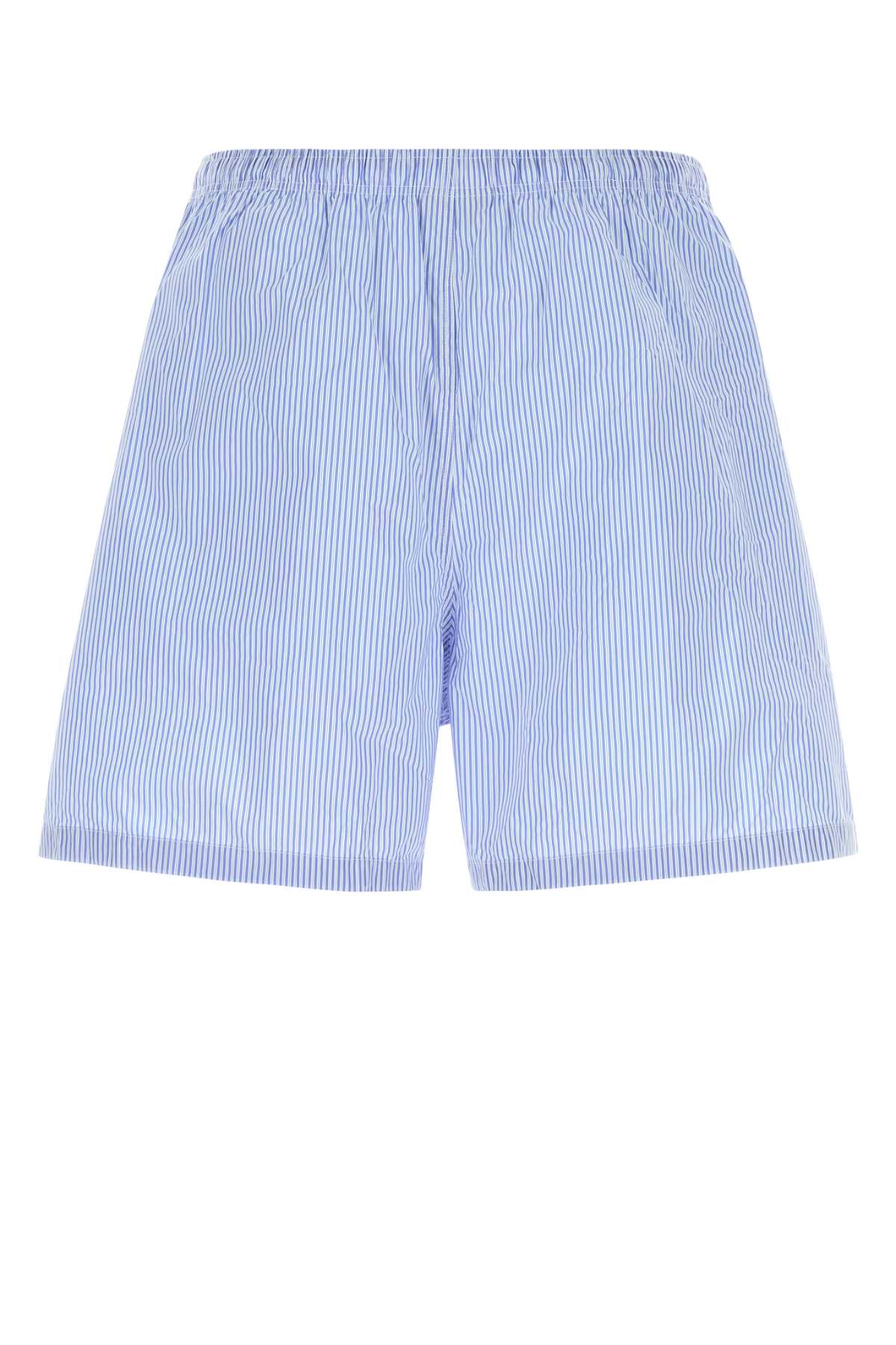 BALENCIAGA Embroidered Nylon Mini Swimming Shorts