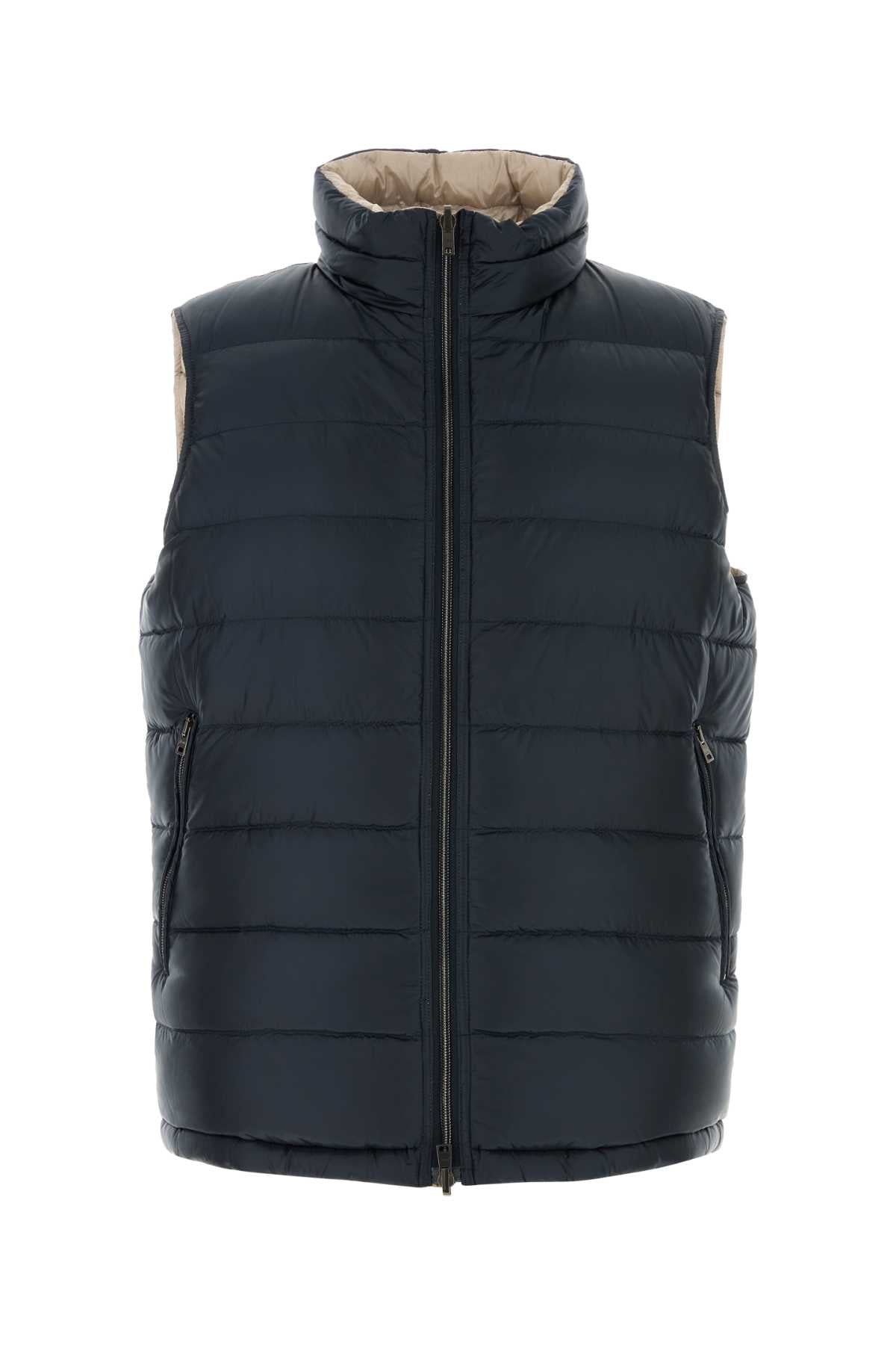 HERNO Sleeveless Down Jacket for Men