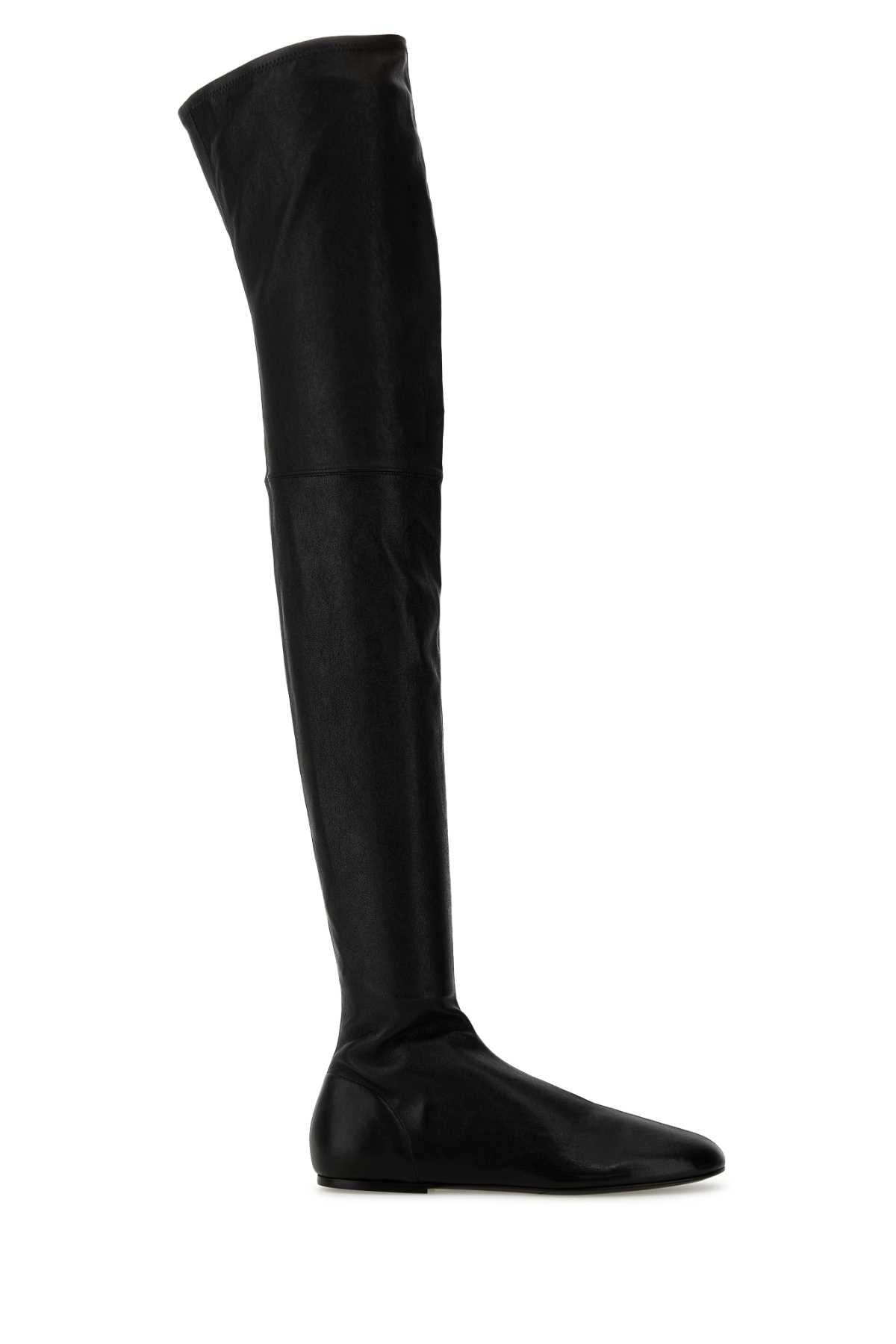 CO Sophisticated Black Leather Boots for Women - FW25