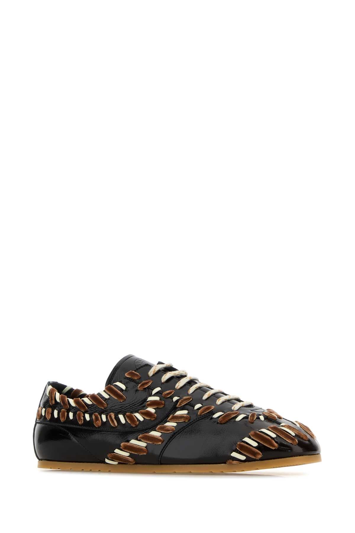 DRIES VAN NOTEN Elegant Leather Sneakers for Women
