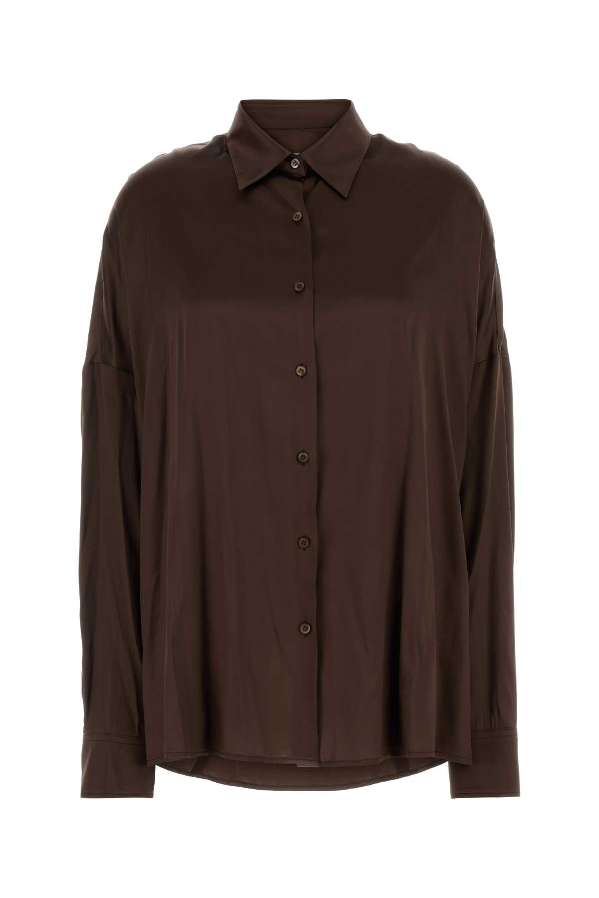 DRIES VAN NOTEN Stretch Satin Casia Shirt for Women