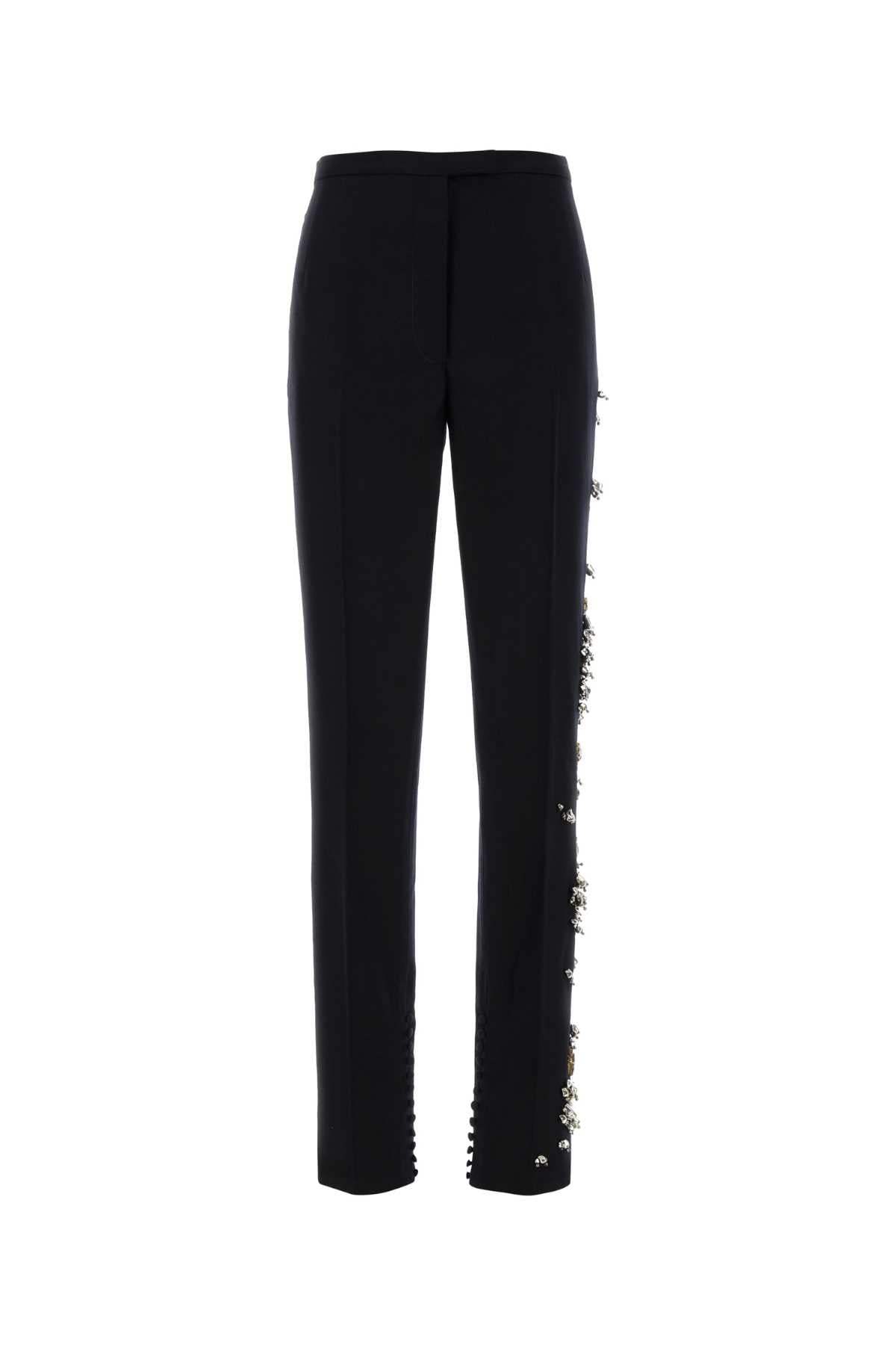 DRIES VAN NOTEN Wool Pandoris Pants for Women - 25W