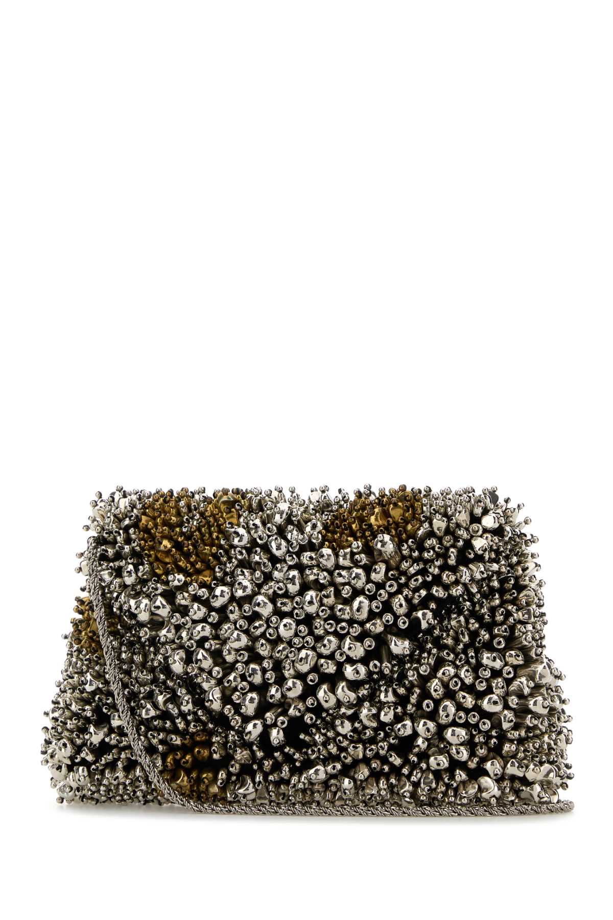 DRIES VAN NOTEN Embellished Fabric Clutch Bag - 22 cm x 14 cm