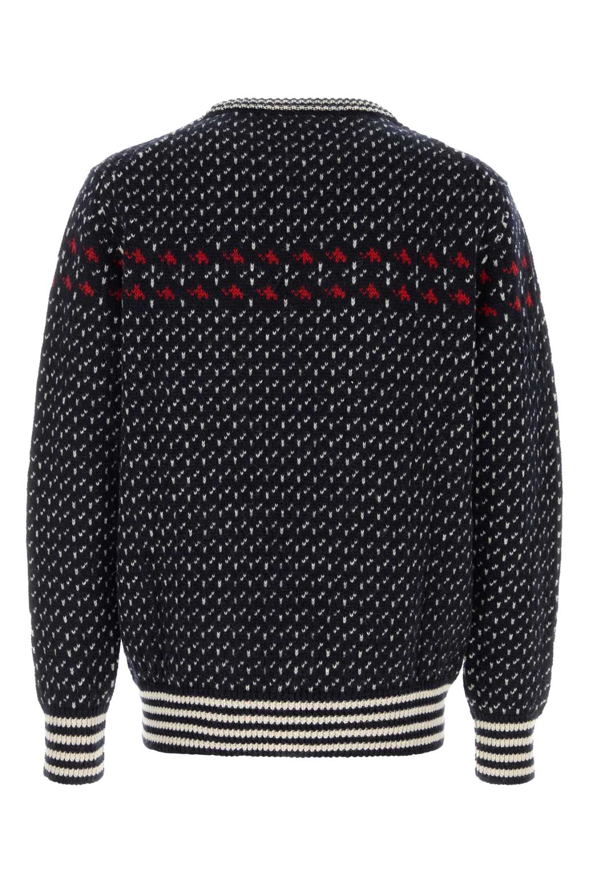 MAMMUT SWISS1862 Embroidered Wool Mammut x Cabourn Sweater