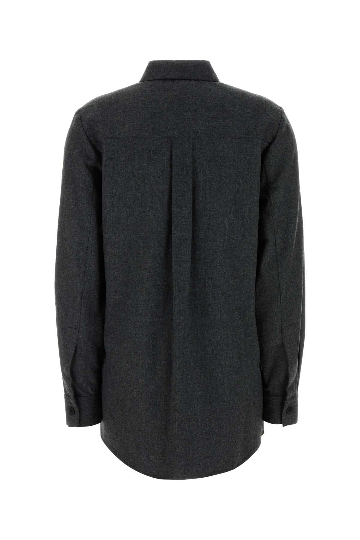 KHAITE Wool Blend Auryn Shirt - Women's Regular Fit