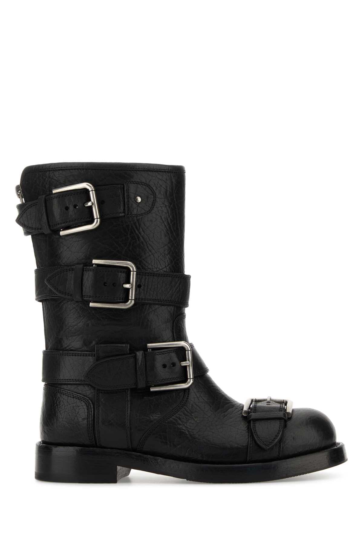 DOLCE & GABBANA Elevated Leather Boots for Women