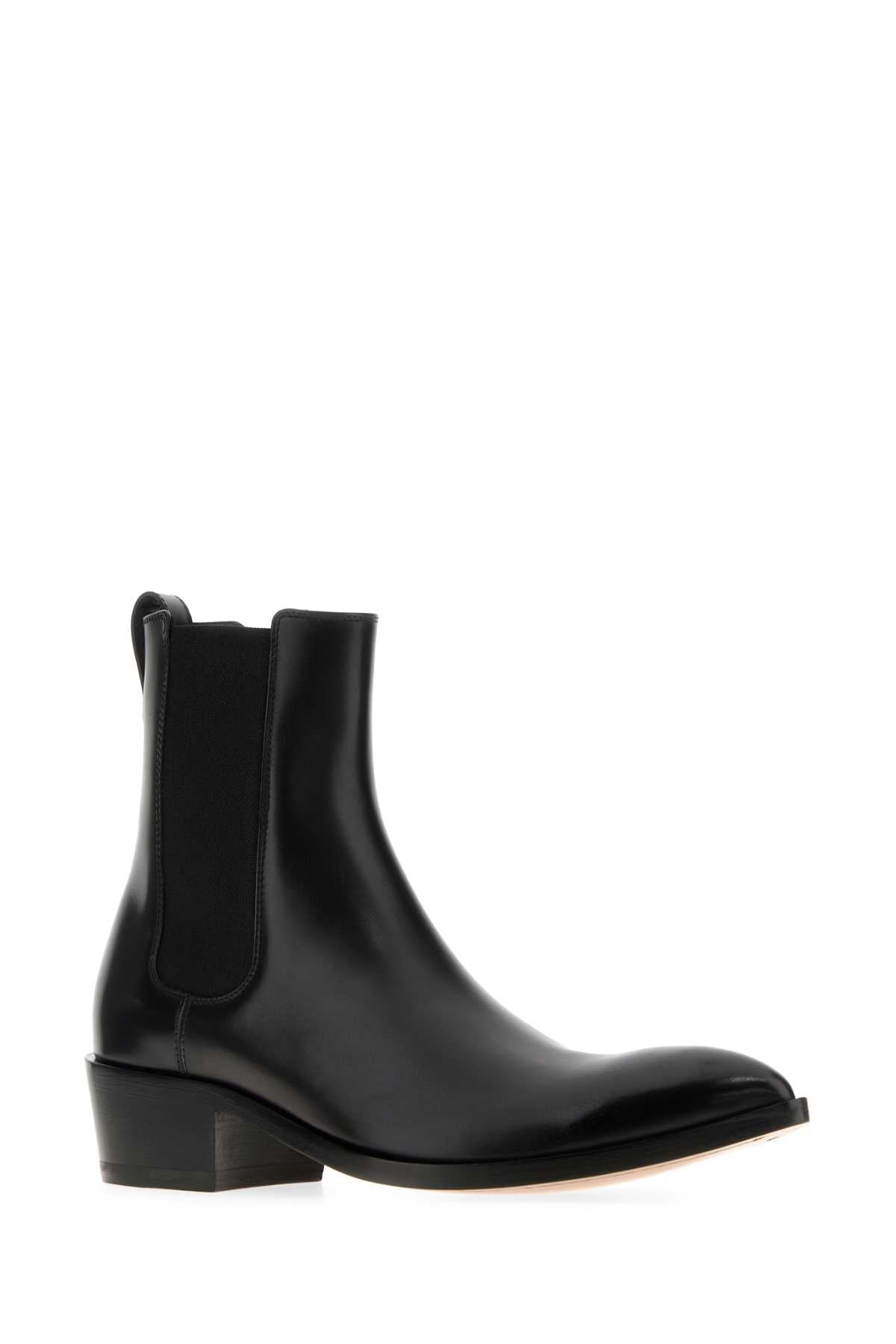TOM FORD Classic Leather Boots for Men - Size Available