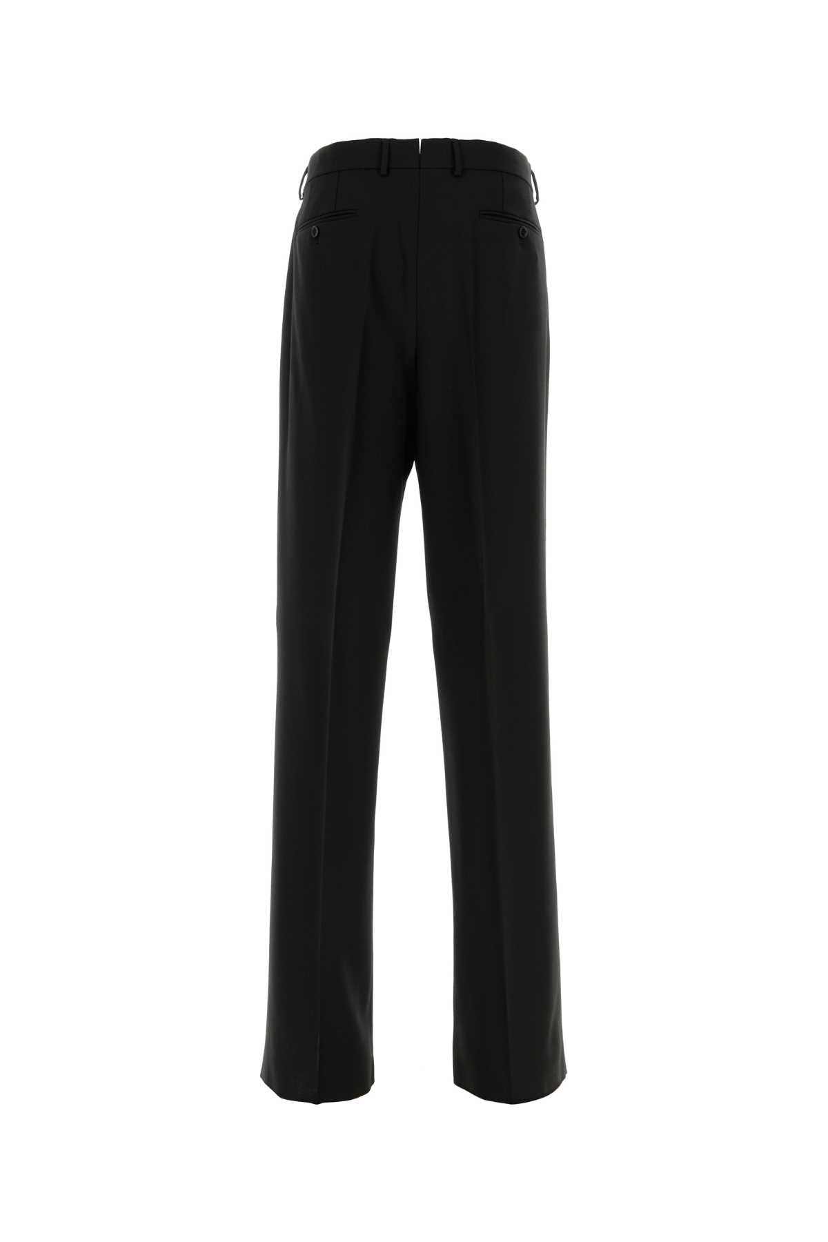 TOM FORD High Twist Broken Twill Double Pleat Pants