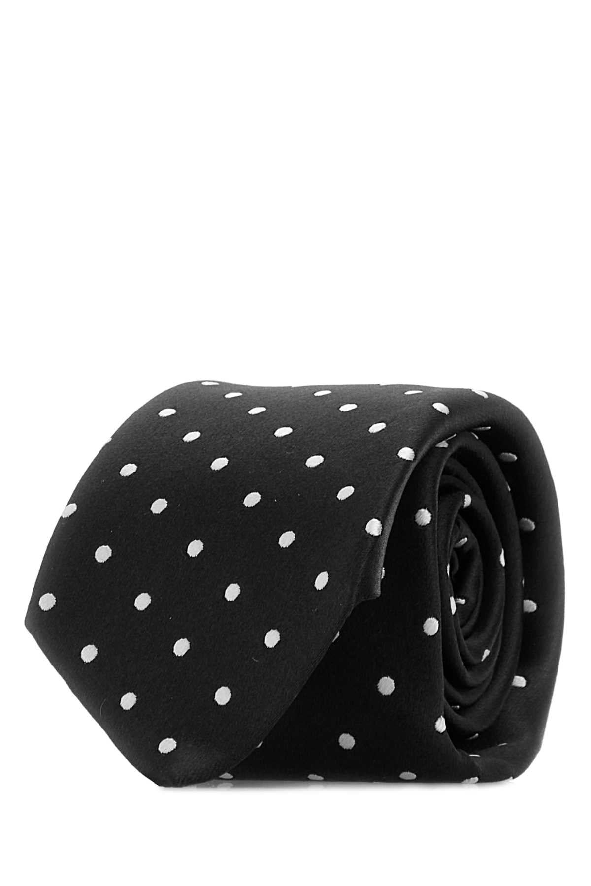 TOM FORD Embroidered Silk Tie - 6 cm Width