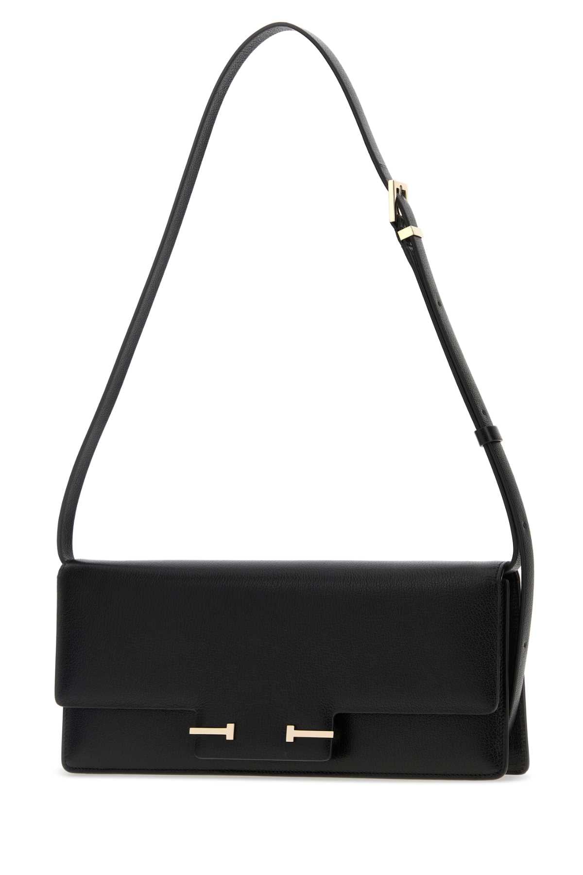 TOM FORD Mini Black Leather Crossbody Handbag